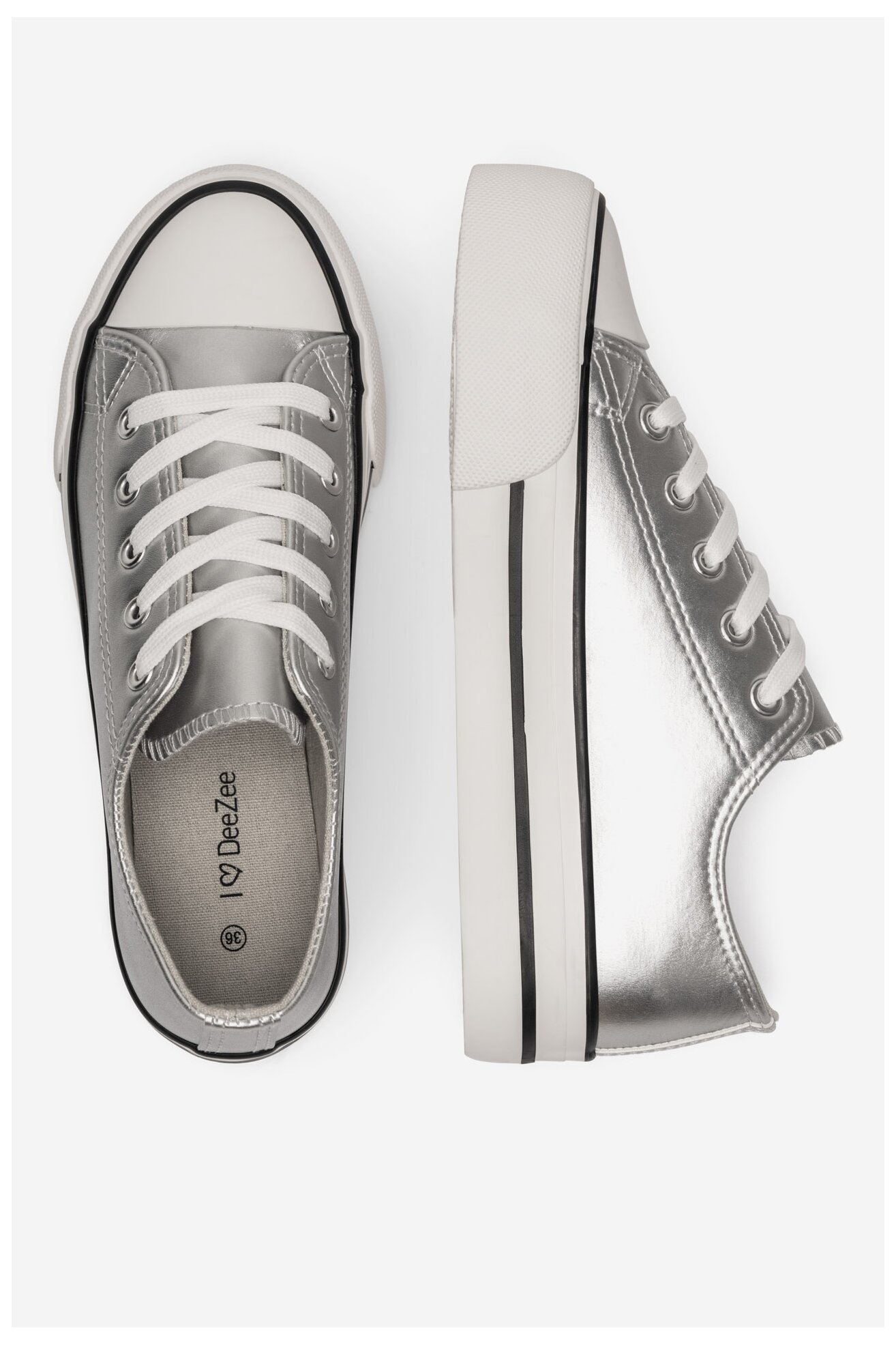 Кецове DeeZee CSS20531-02 СРЕБРИСТ