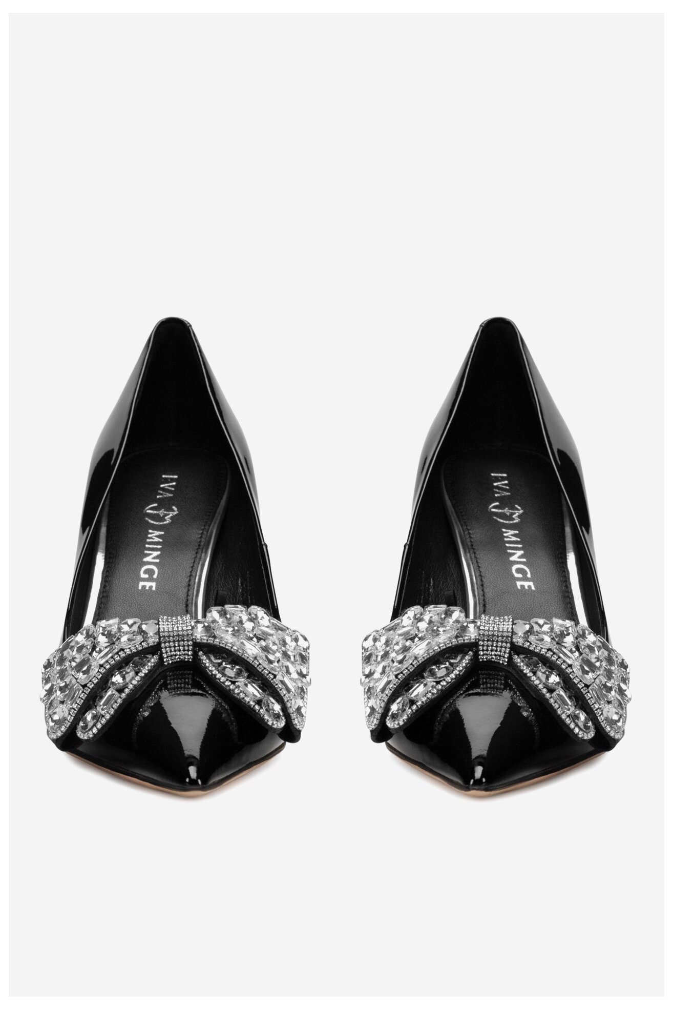 Czółenka EVA MINGE SARA-V1278-388-2 Czarny