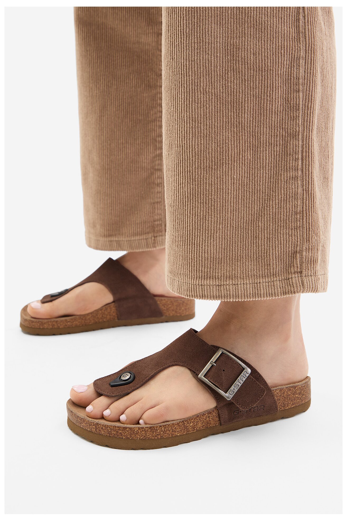 Джапанки G-STAR RAW CWB-WS-1128-51-S КАФЯВ