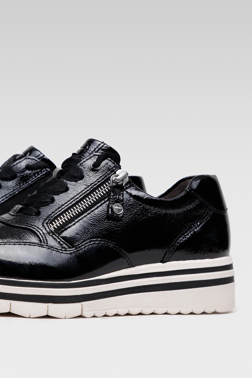 
                Tamaris - Skórzane półbuty czarne - 5903698968735