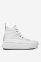 Plátěná obuv Converse CHUCK TAYLOR ALL STAR MOVE PLATFORM A03667C BÍLÁ