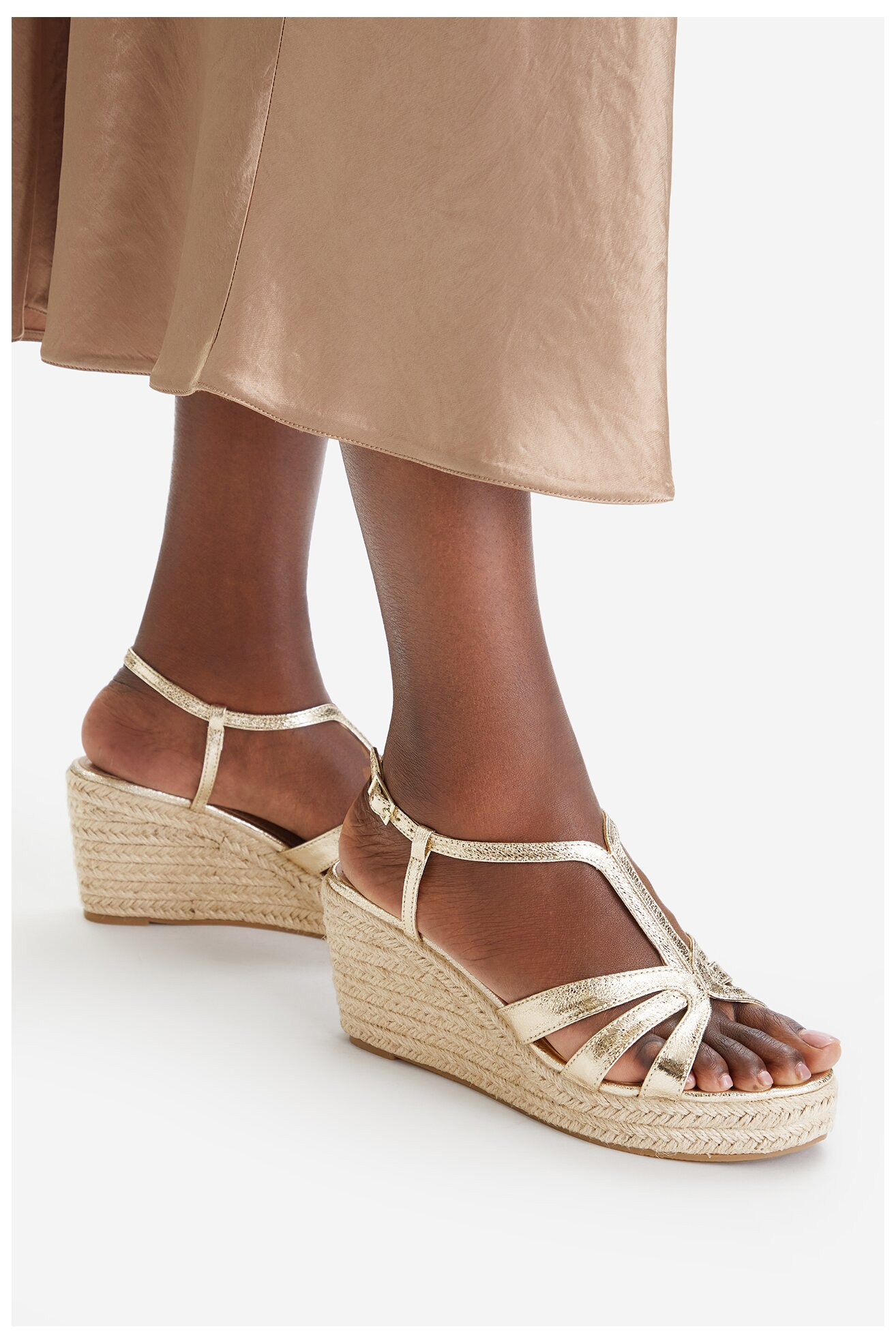 Sandały Jenny CEO-SXH89783 Złoty