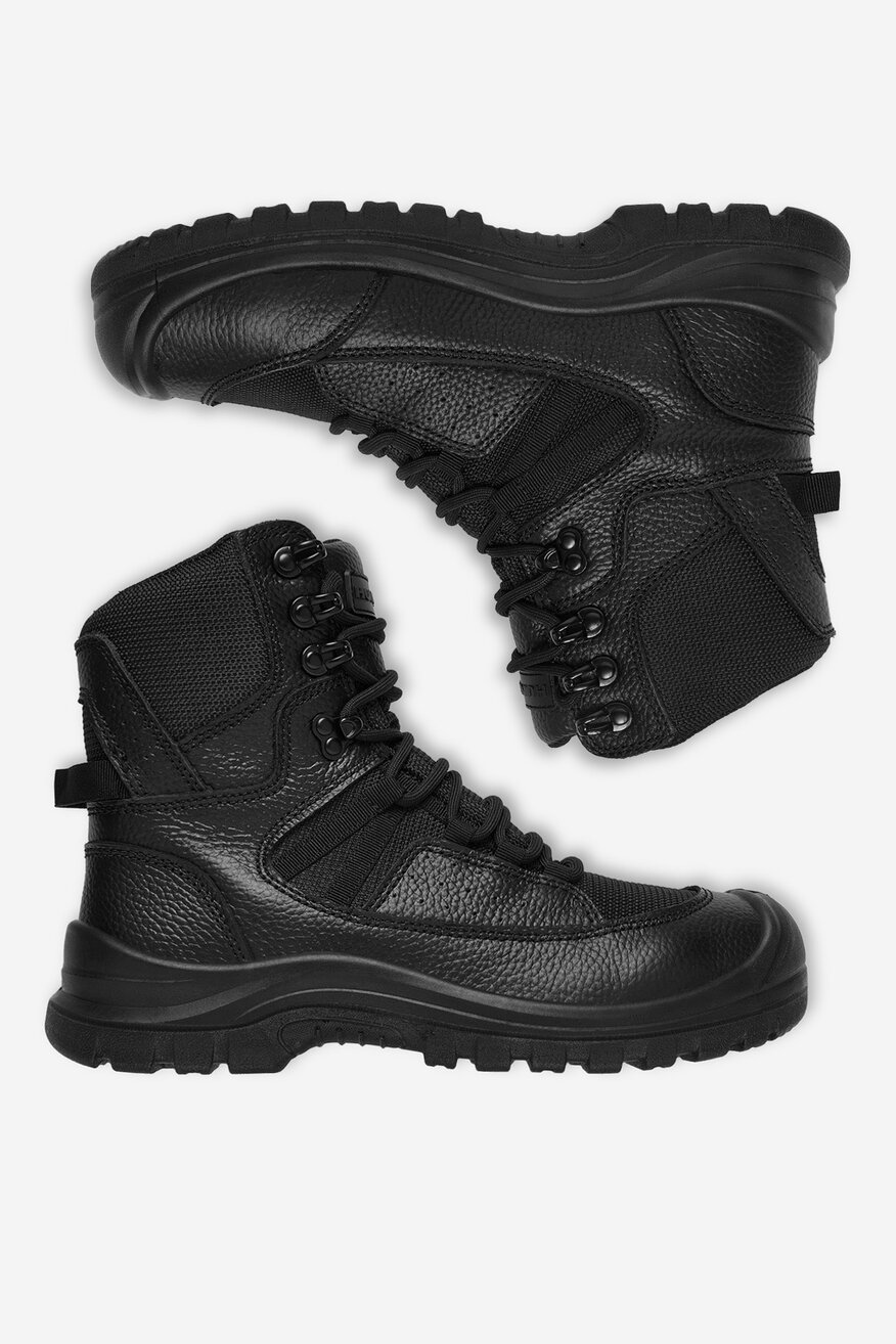 
                HUNTER - Skórzane trzewiki sznurowane - 5906751204238