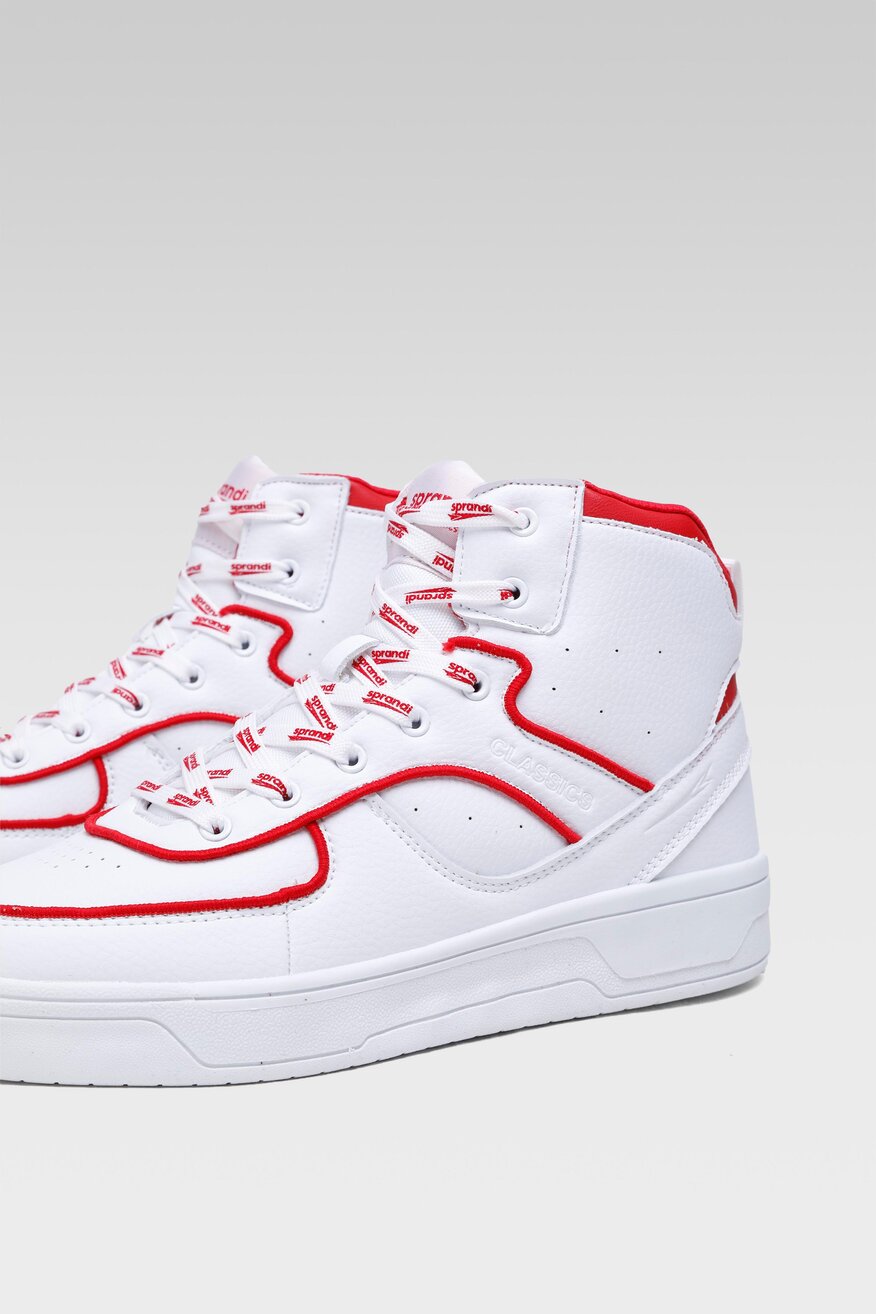 
                Sprandi - Obuwie sportowe pastelowe czerwone - 5904248795962