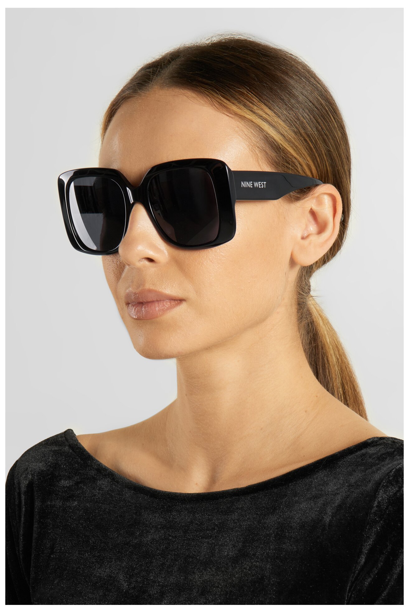 Ženske sunčane naočare NINE WEST NW 6627S CRNA