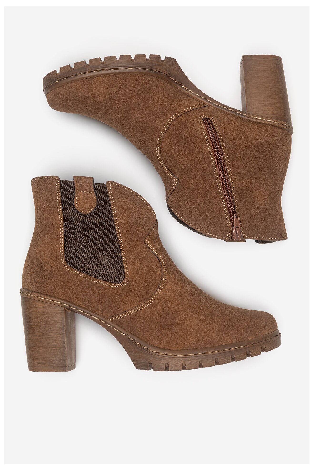 Bokacsizma Rieker Y2554-24 BARNA