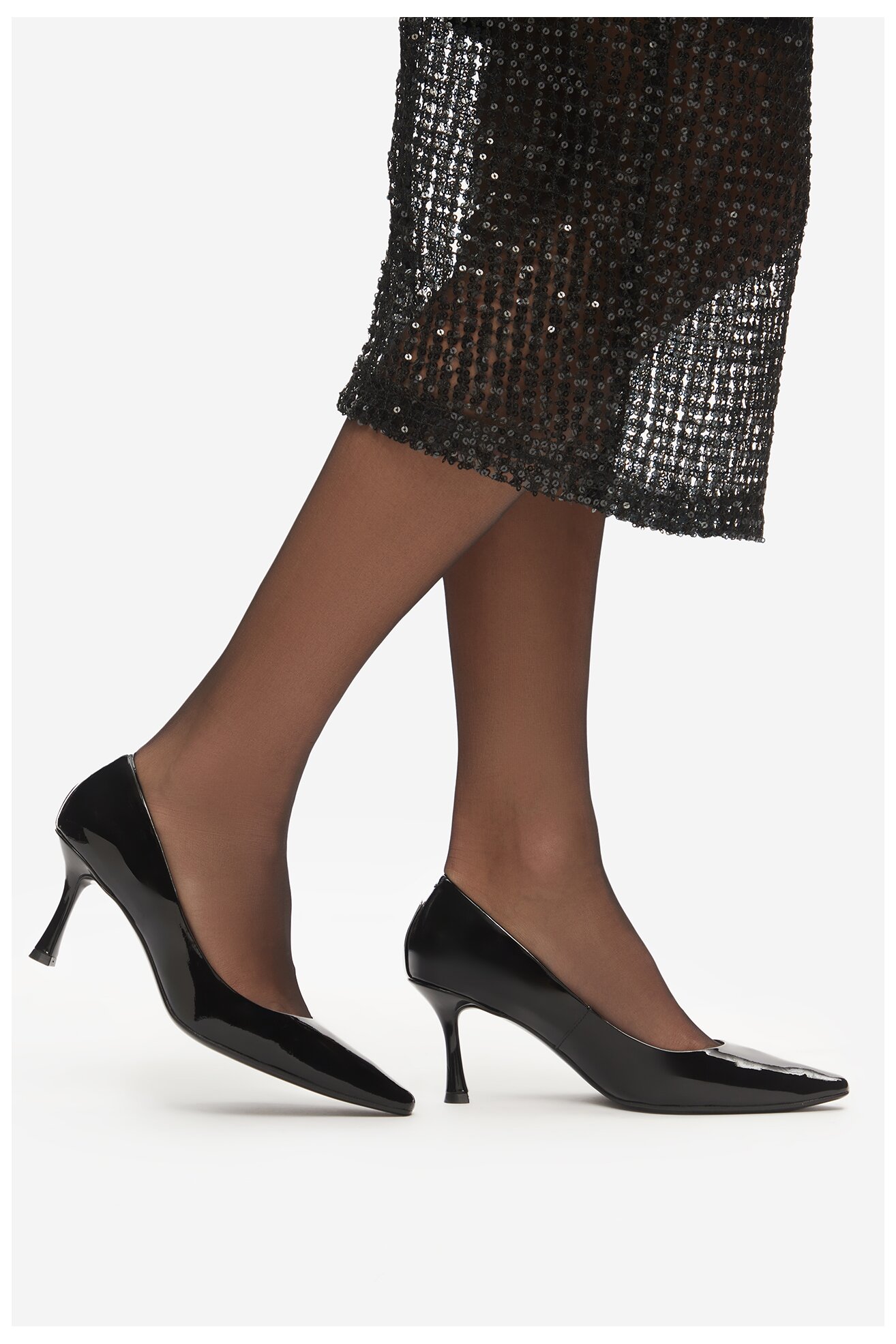 Pantofi cu toc Gino Rossi ALIA-V1707-11 NEGRU