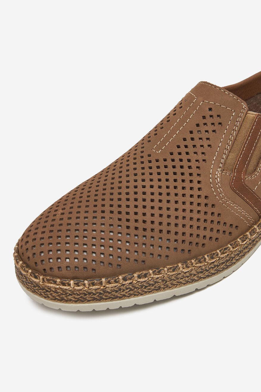 Rieker - Półbuty skórzane - 2230078389662