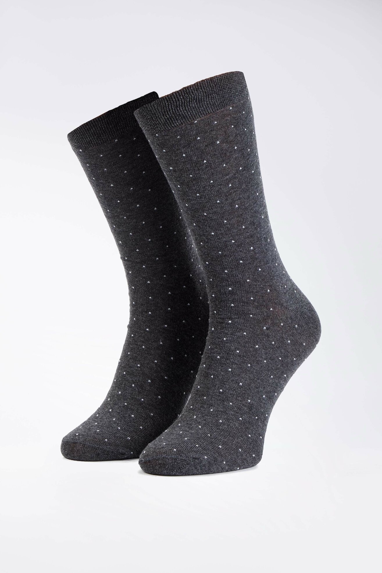 Skarpetki Lasocki SKARPETY WIZYTOWE (KROPKI) 39-41 Szary