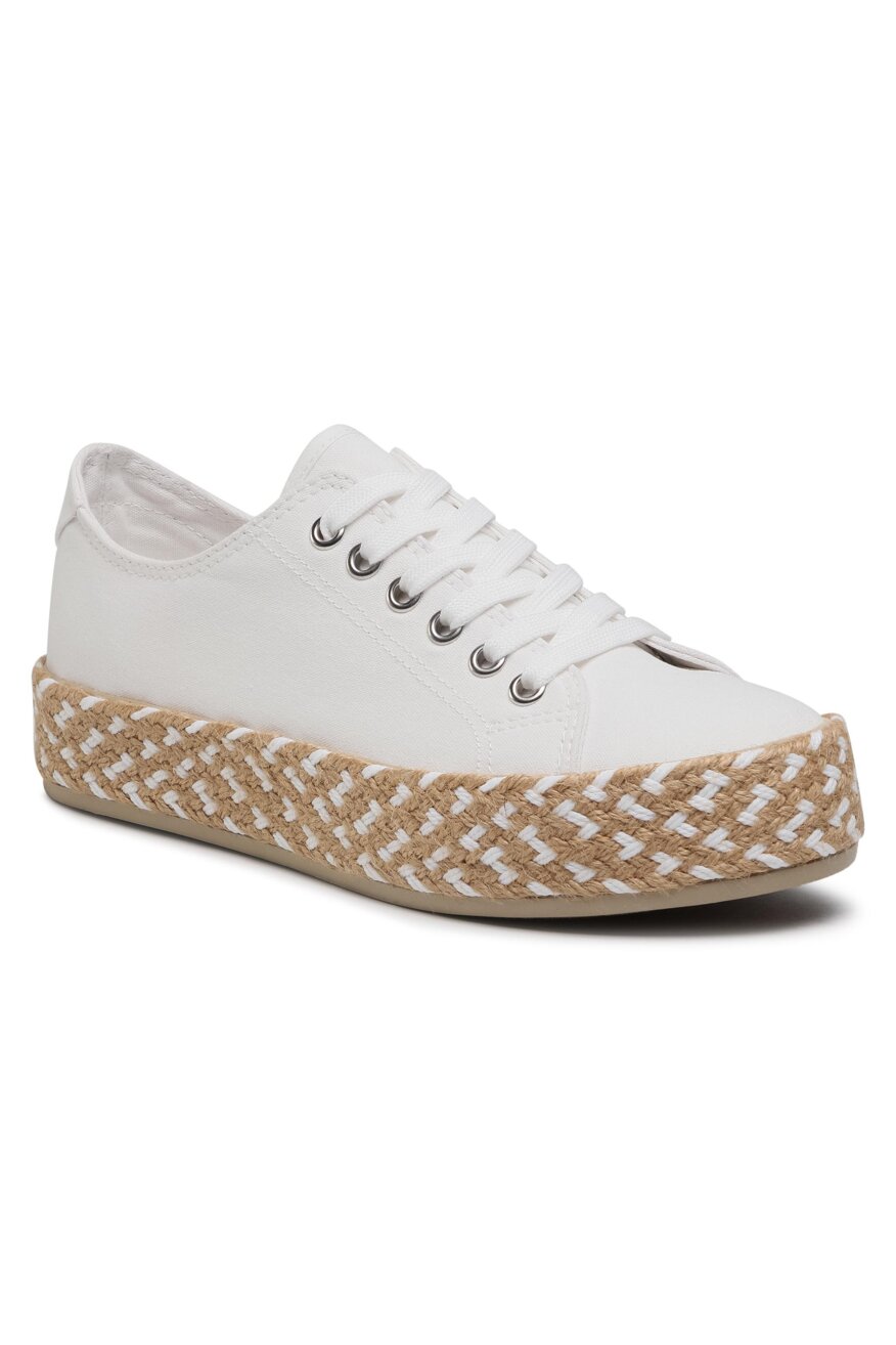
                Jenny Fairy - Espadryle boho białe - 5903698458465