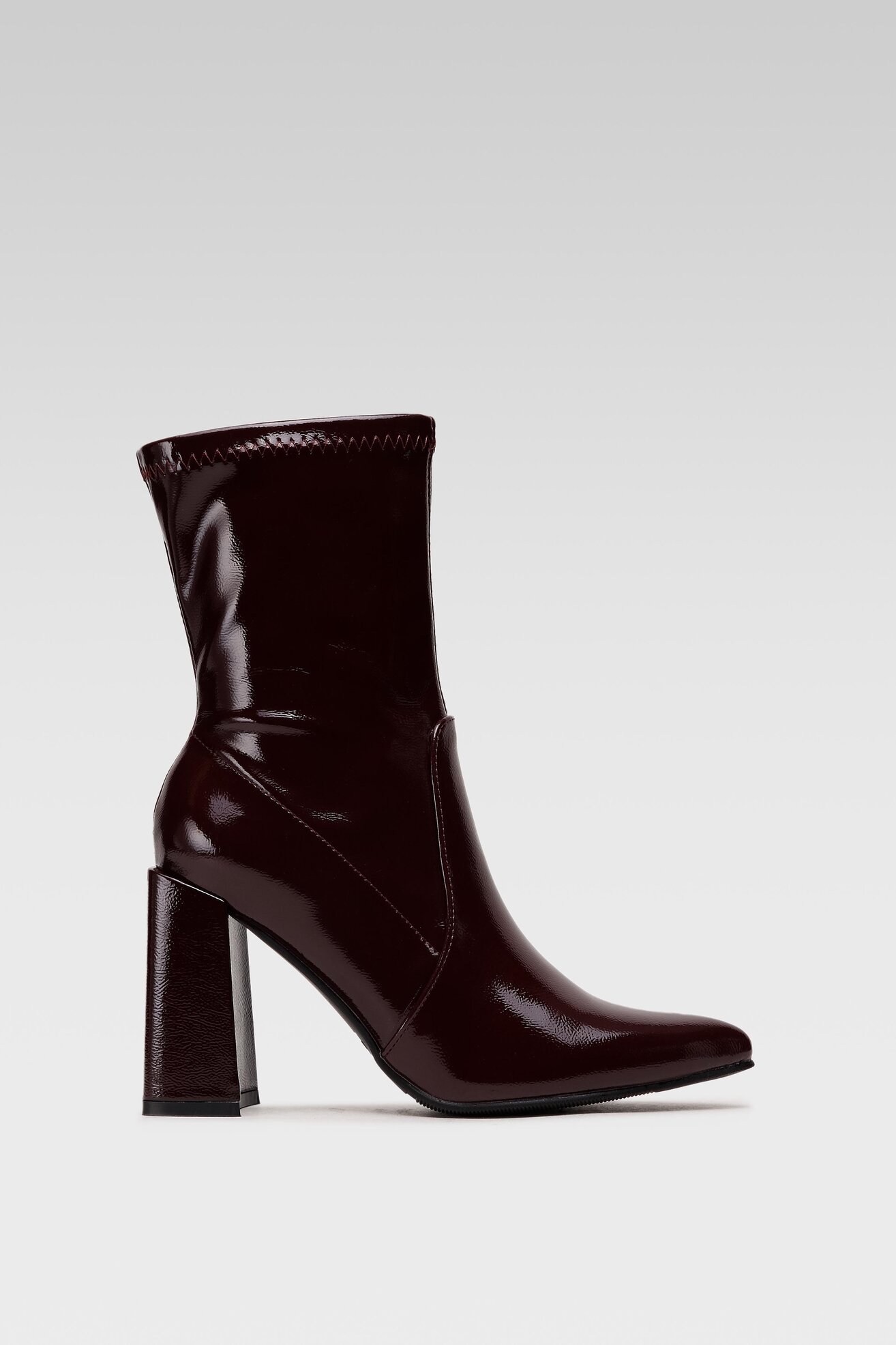 Botki DeeZee TS5078-01A Bordowy