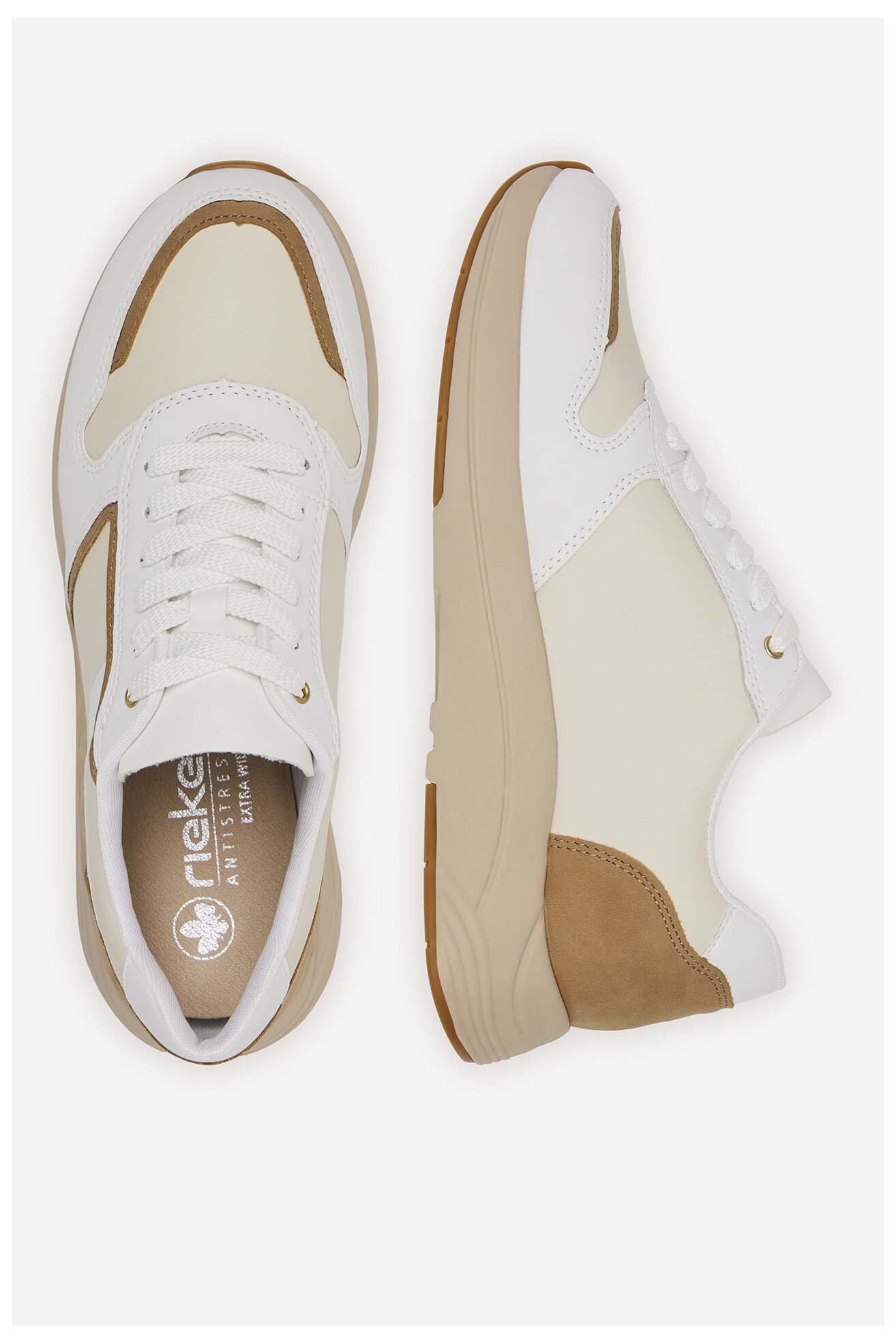 Tornacipő Rieker N8501-60 FEHÉR