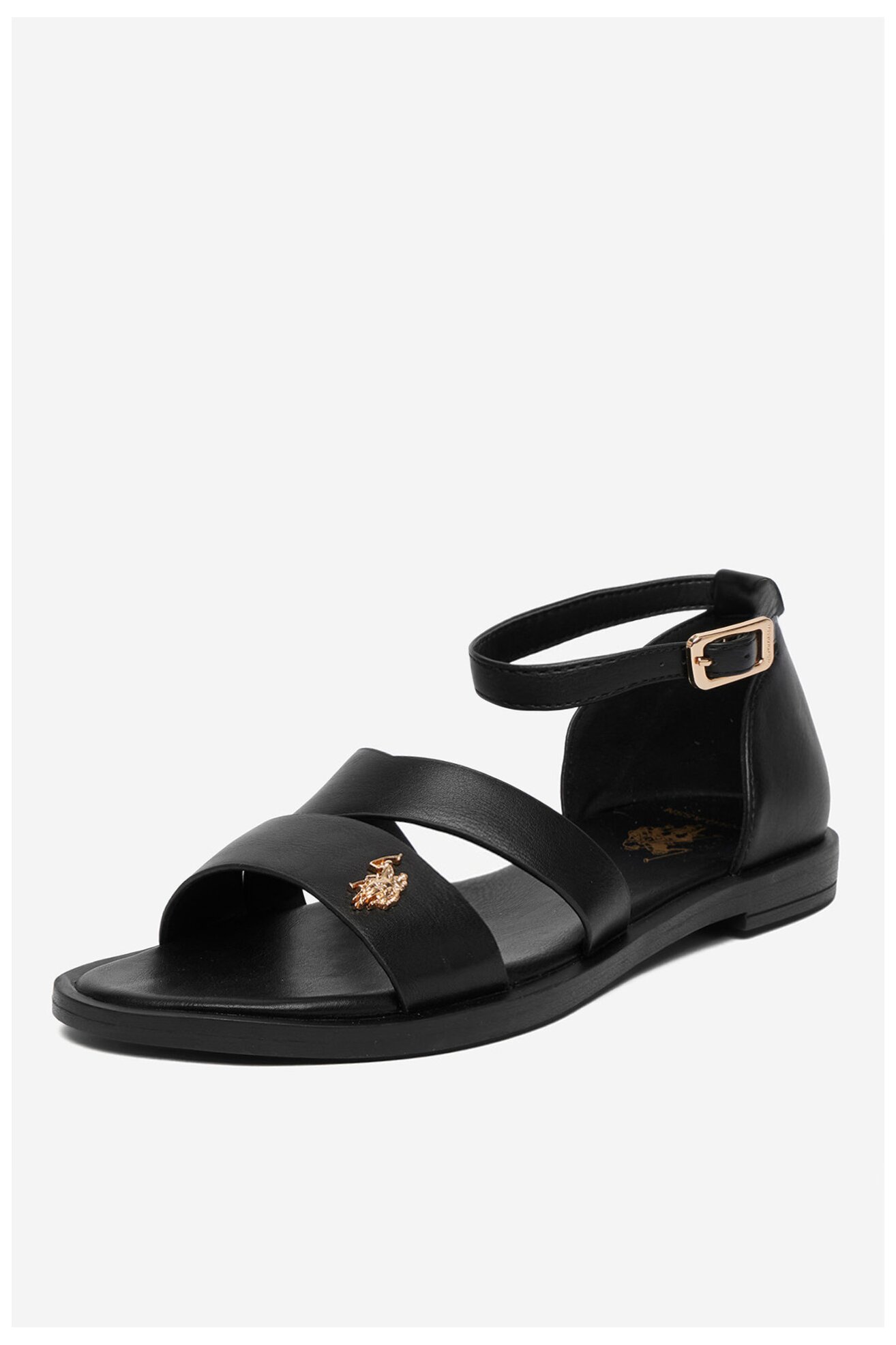 Sandały U.S. POLO ASSN. EO-CASSIE003W/6Y1 Czarny