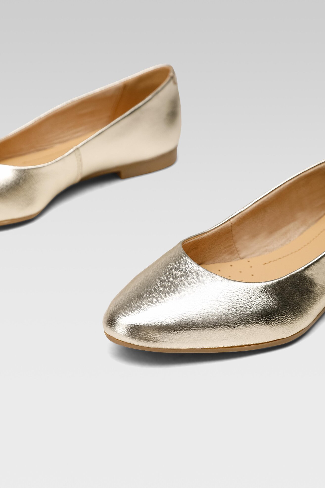 Baleriny Lasocki RST-KAJA-01 Złoty