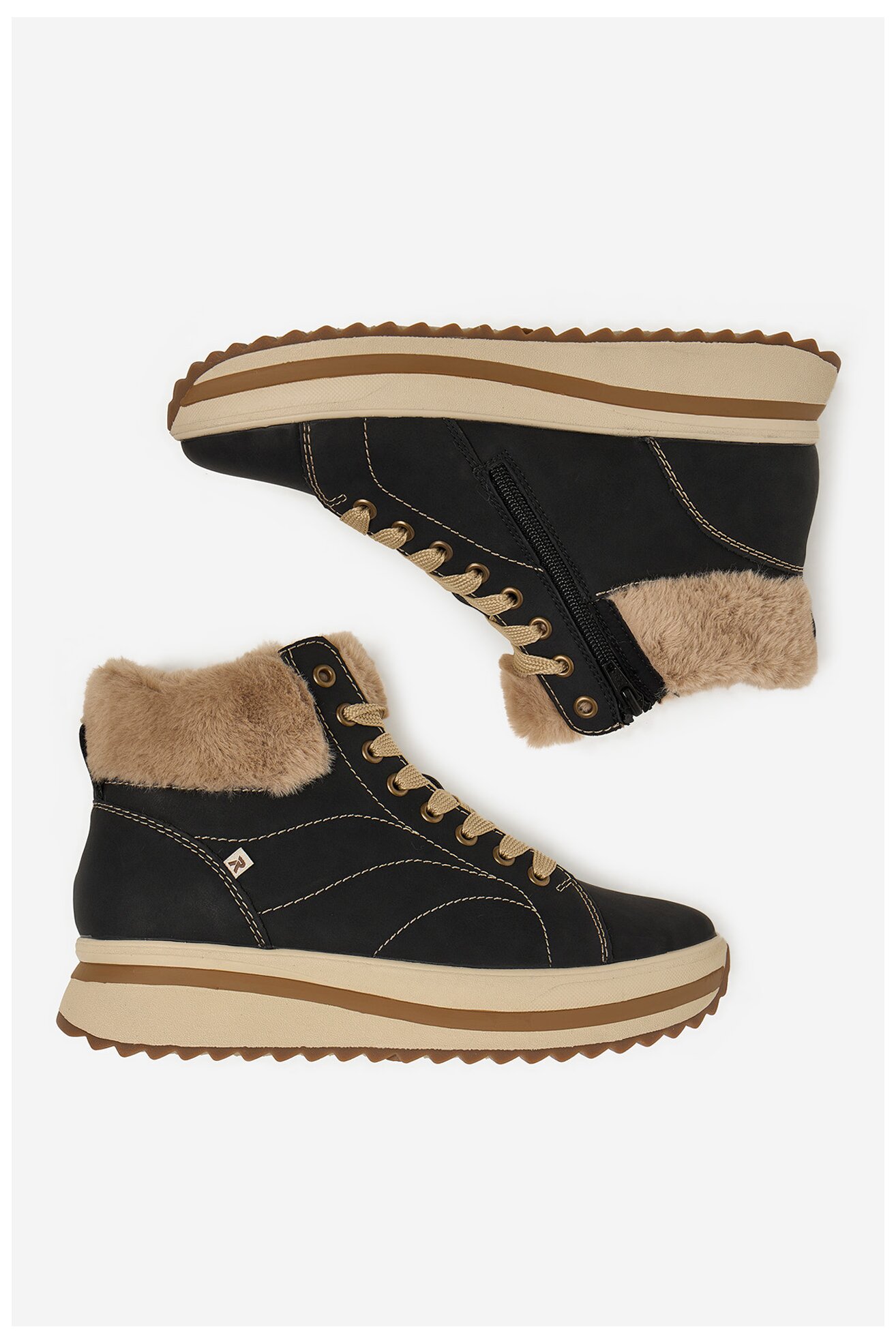 Csizma Rieker CEO-W3873-00 FEKETE