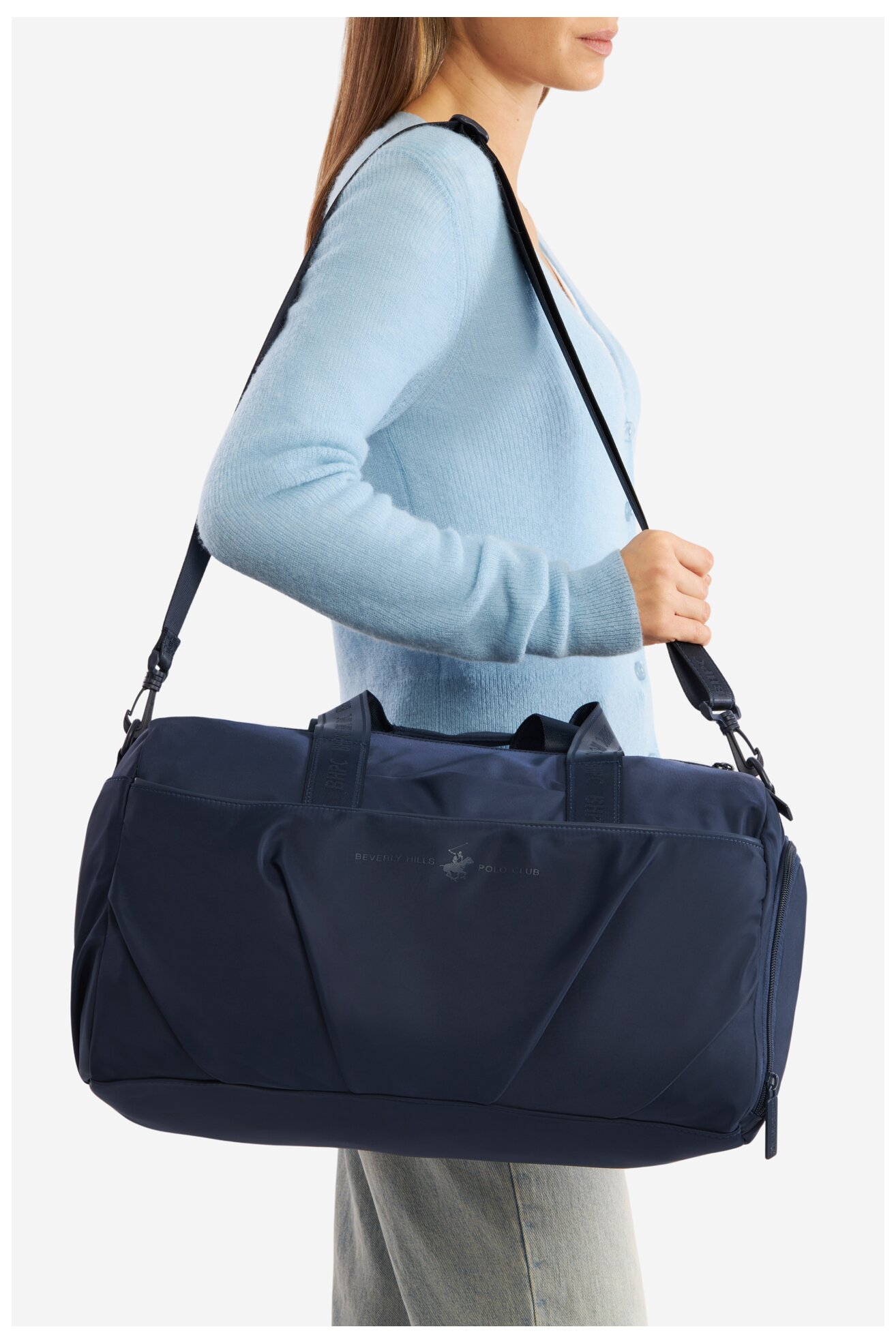 Torba Beverly Hills Polo Club BHPC-K-025-06 Granatowy