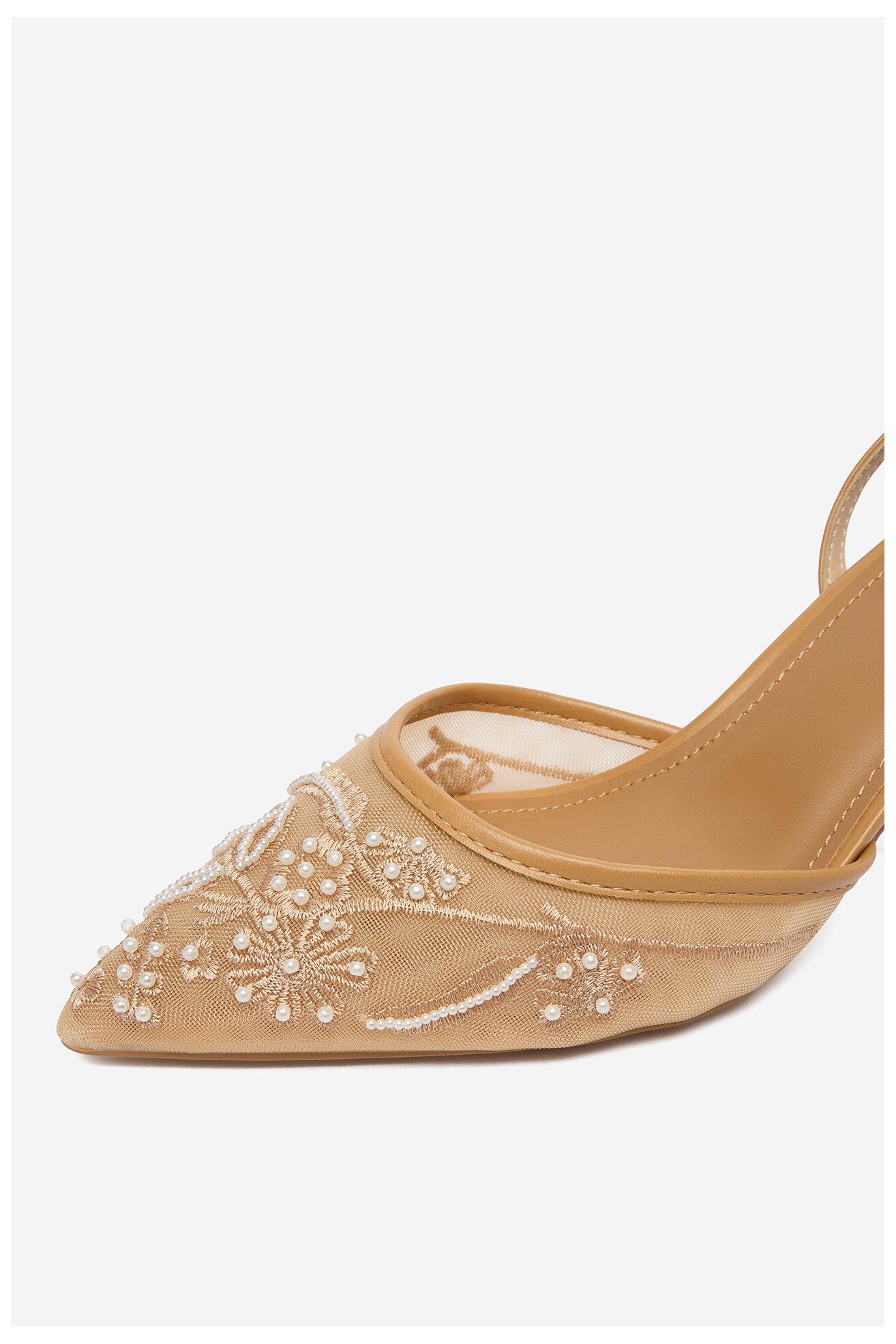 Czółenka DeeZee CEO-CD25-09-3 Beżowy