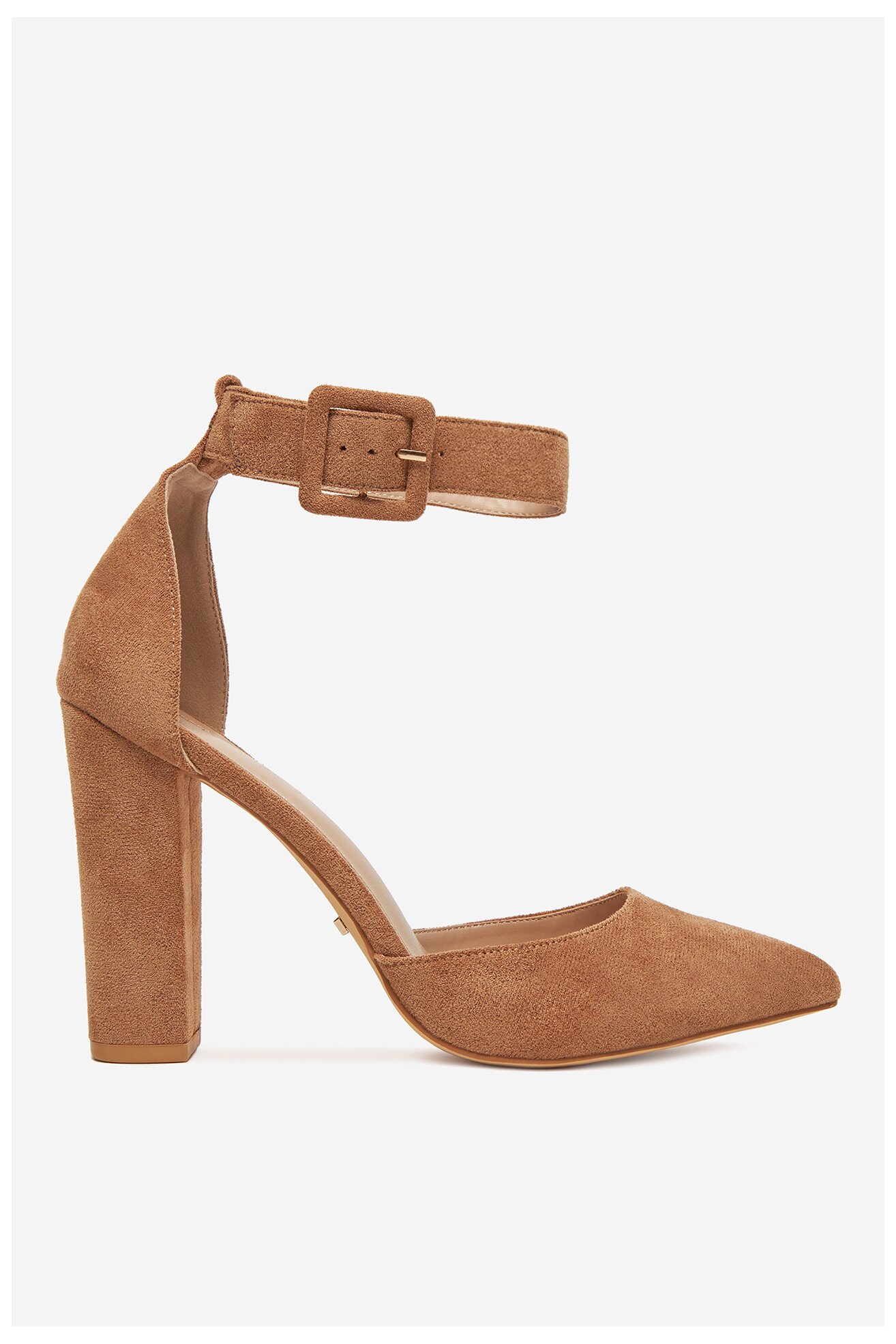 Елегантни обувки DeeZee K539 ТЪМНОБЕЖОВ