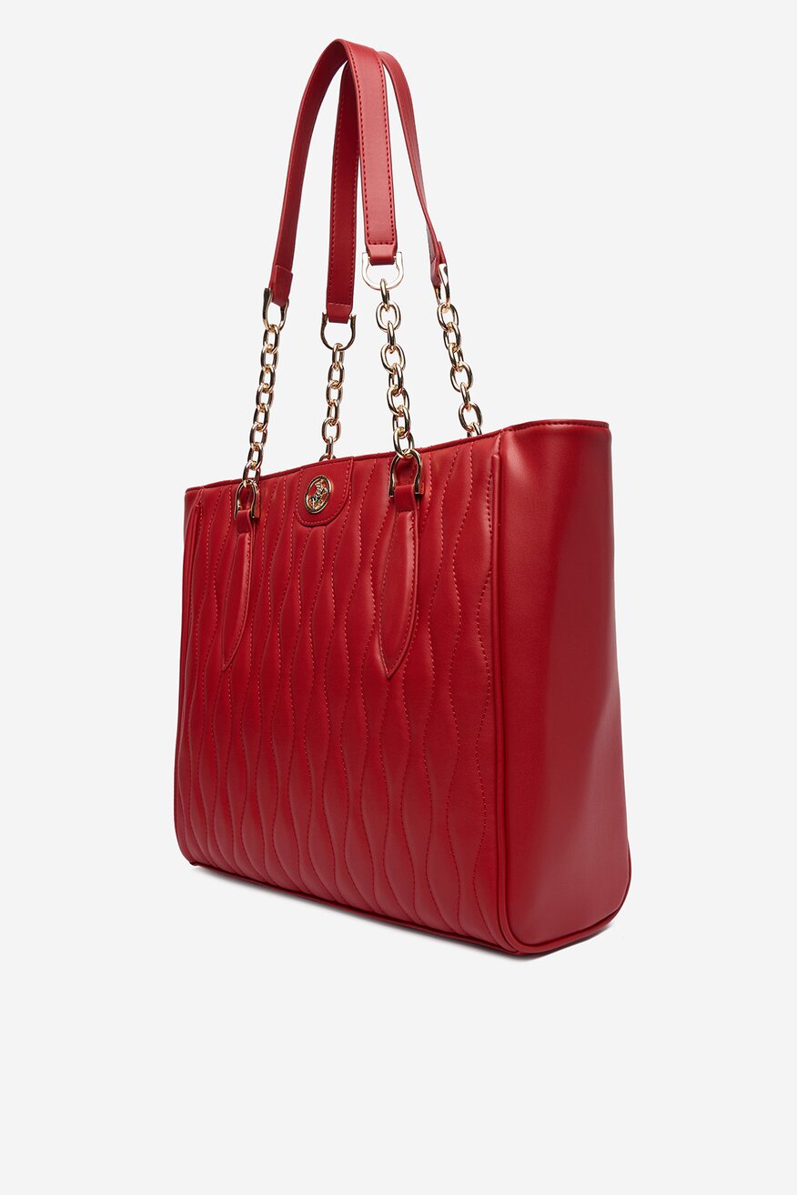 
                Дамска чанта Beverly Hills Polo Club ЧЕРВЕН - 5906751598597