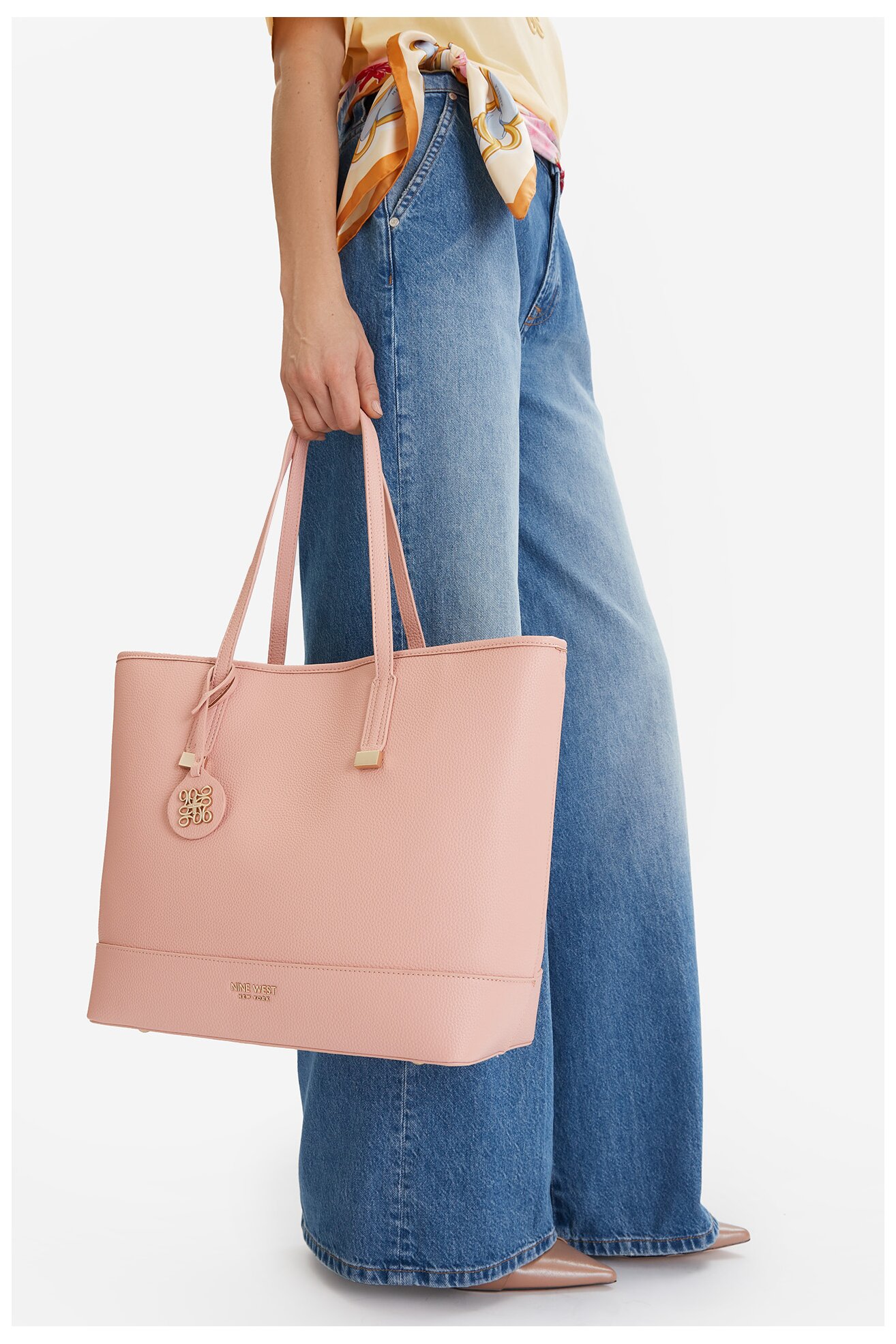 Torebka NINE WEST EO-DELANCEY DAY-KY254 Różowy