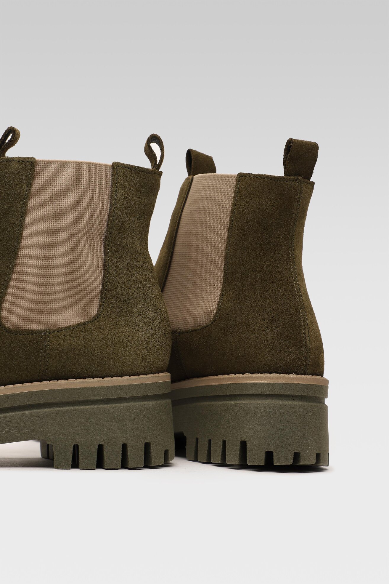 Botki Lasocki T321 Khaki