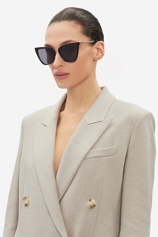 Ženske sunčane naočare Jenny 4WF-013-SS25 CRNA