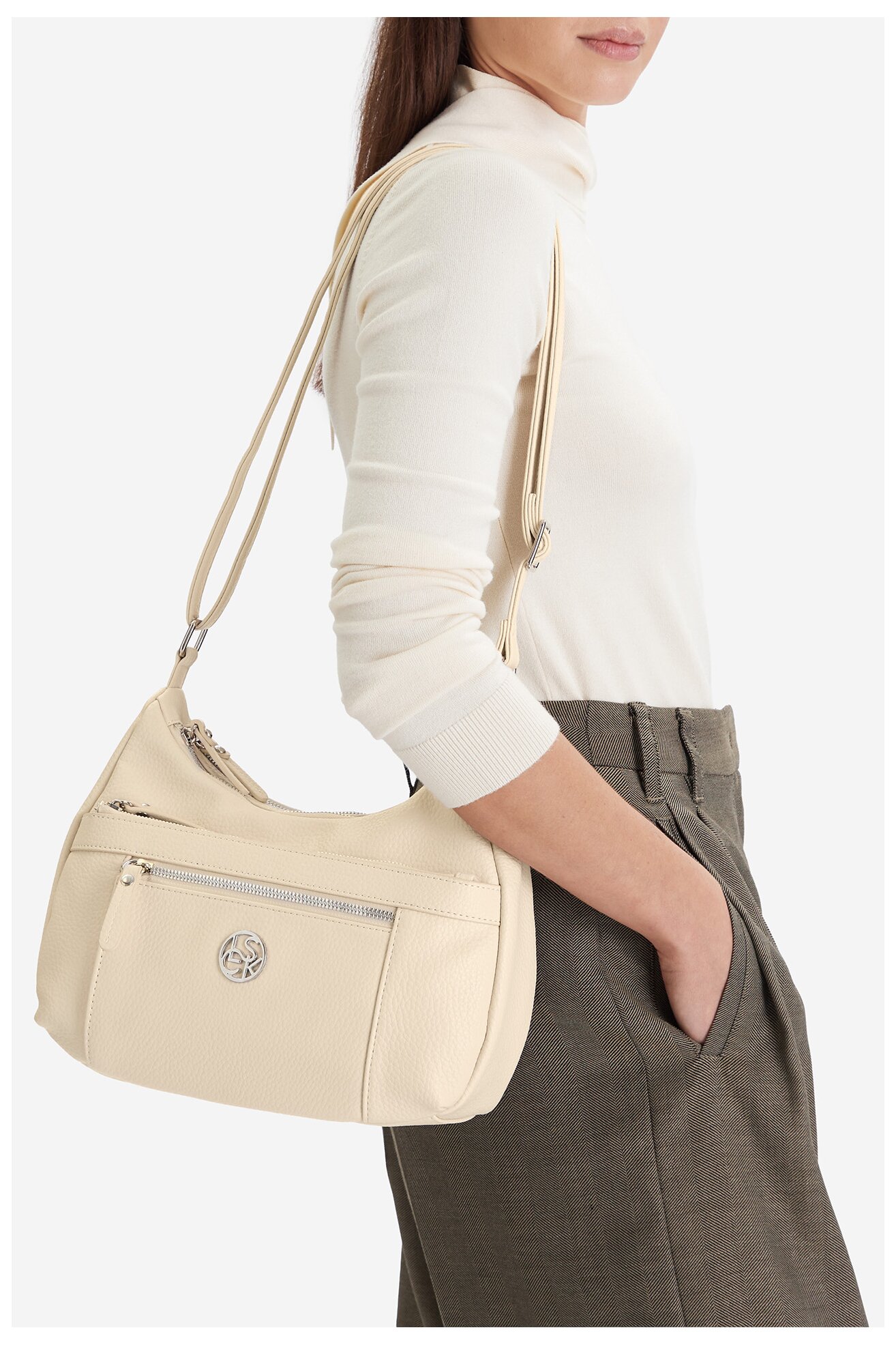 Сумка З Ремінцем Lasocki CEO-LSK-M-001-07 БЕЖЕВИЙ