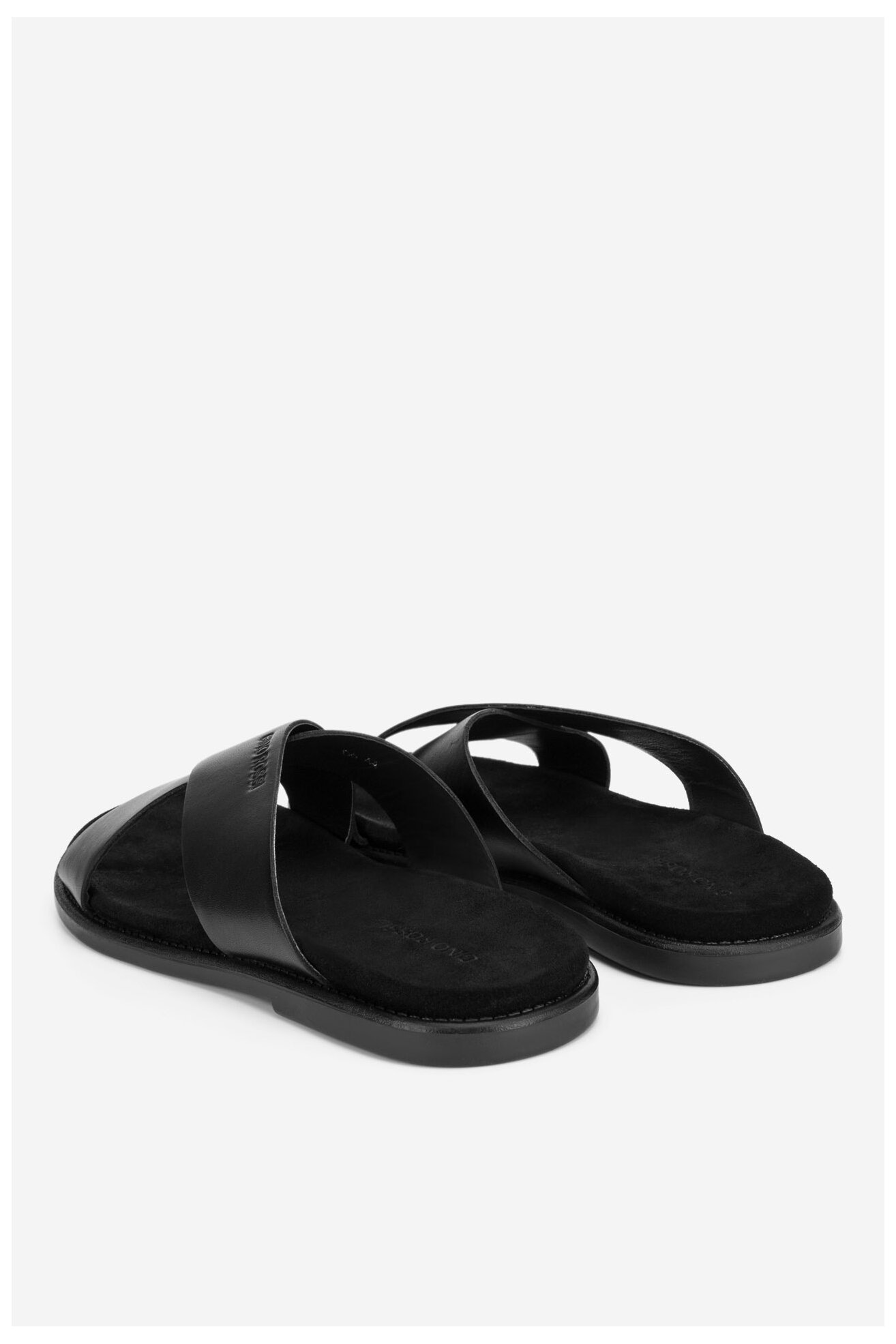 Klapki Gino Rossi MARCELLO-06 MB Czarny