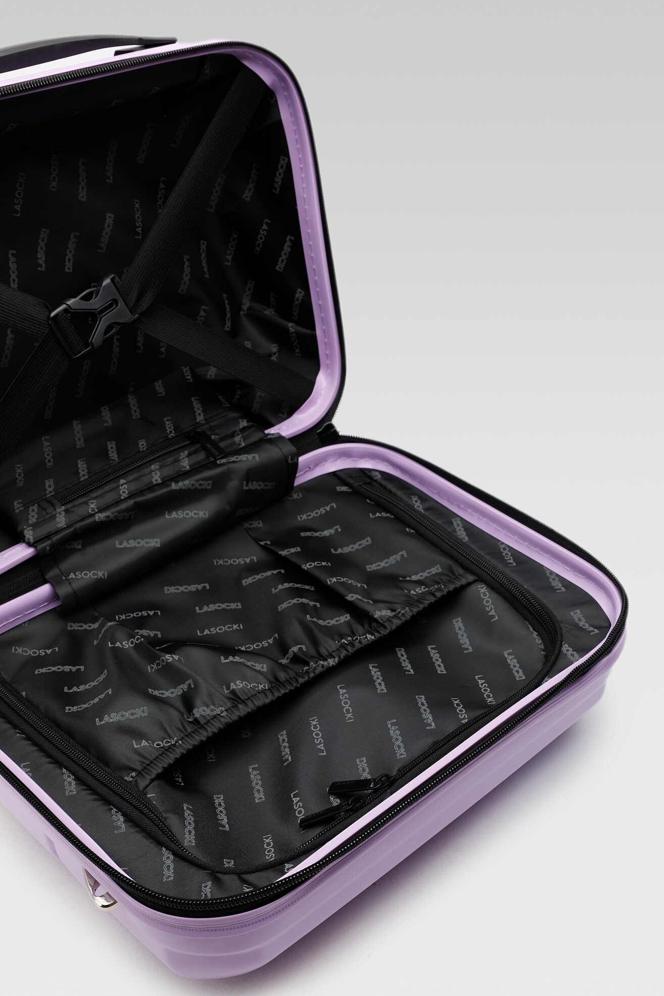 Walizka Lasocki BLW-P-104-88-07 Fioletowy