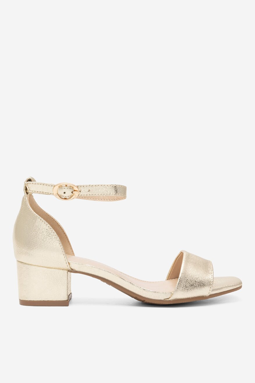 Jenny Fairy - Sandały złote - 5904862527123
