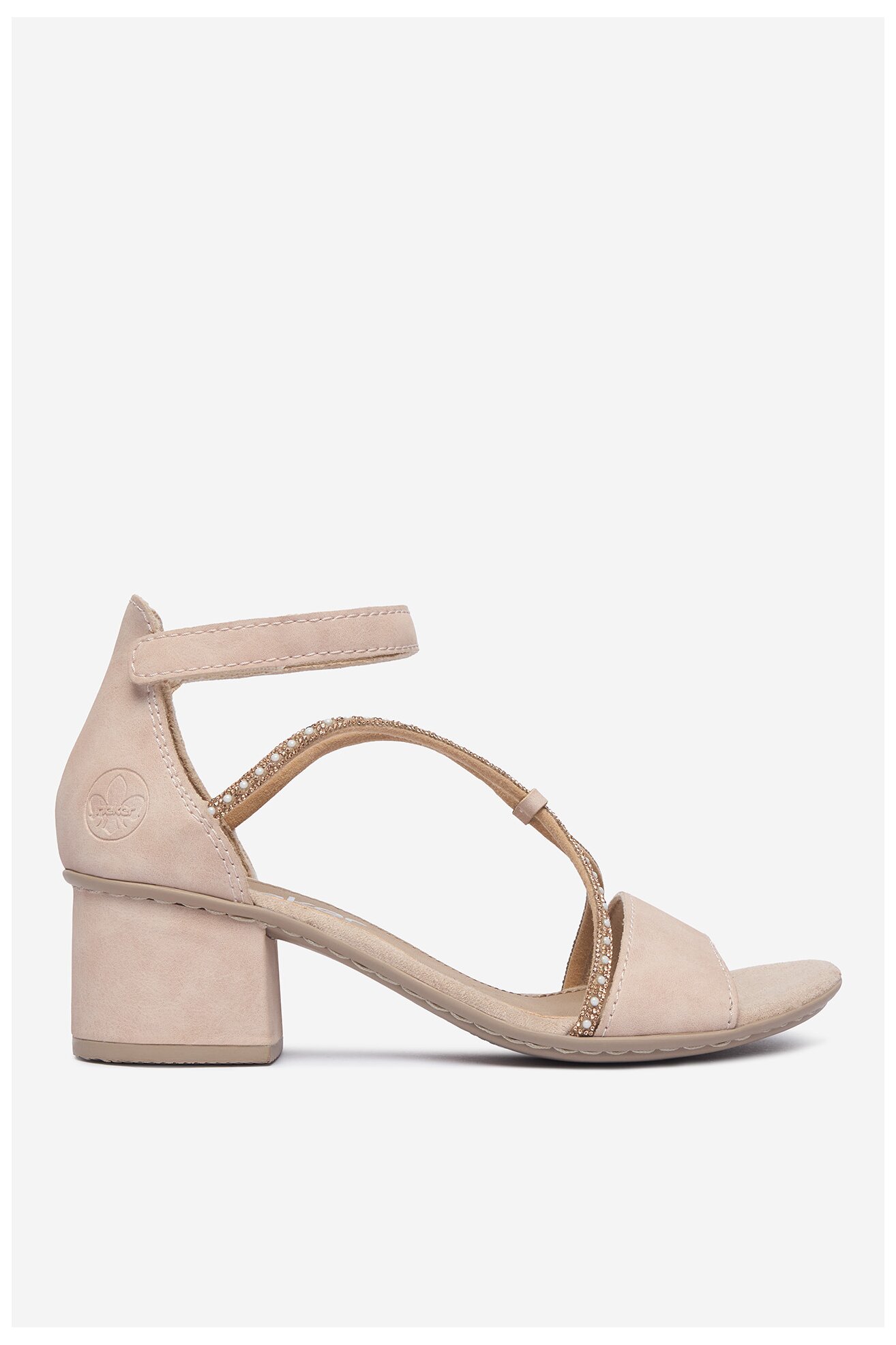 Sandały Rieker CEO-64654-31 Różowy jasny