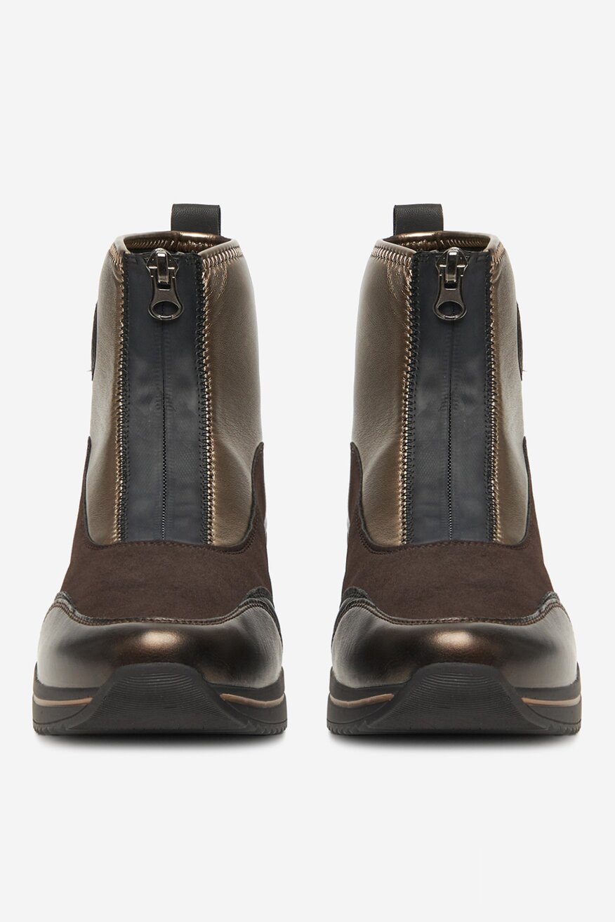 Kotníková obuv Remonte TMAVĚ HNĚDÁ - 2230083228130