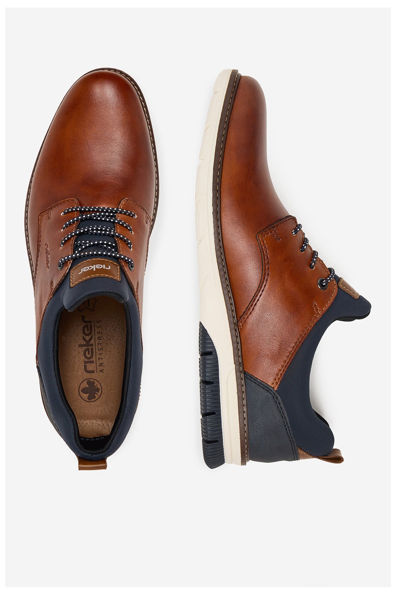 Половинки обувки Rieker 14454-22 КАФЯВ