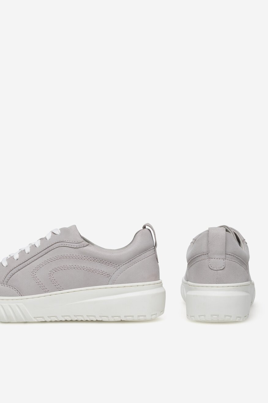 Sergio Bardi - Sneakersy skórzane - 5905588556244