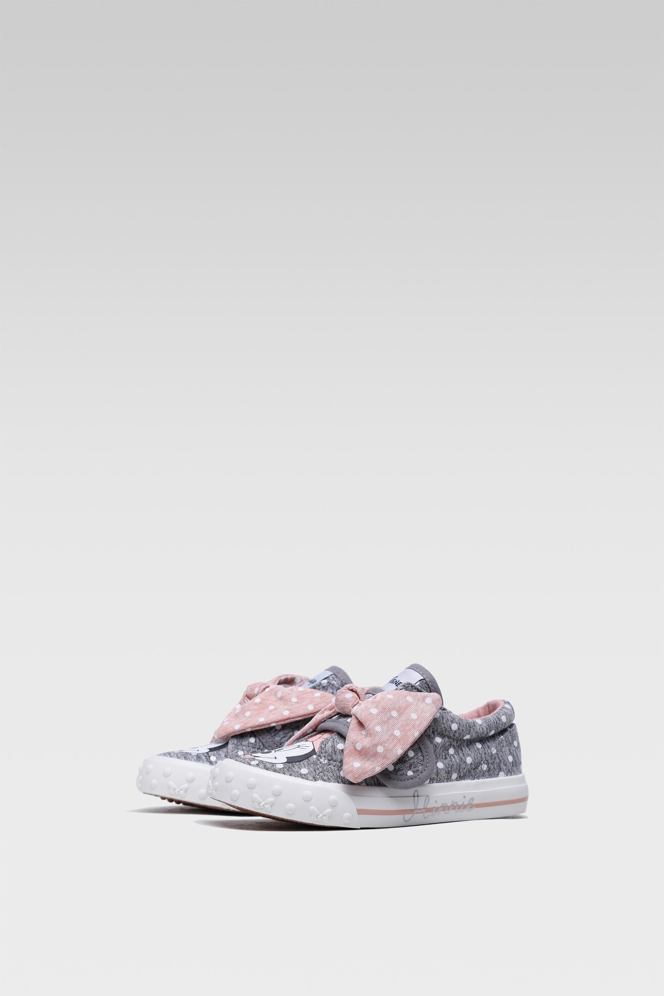 Trampki Minnie Mouse CF2291-116DSTC Szary