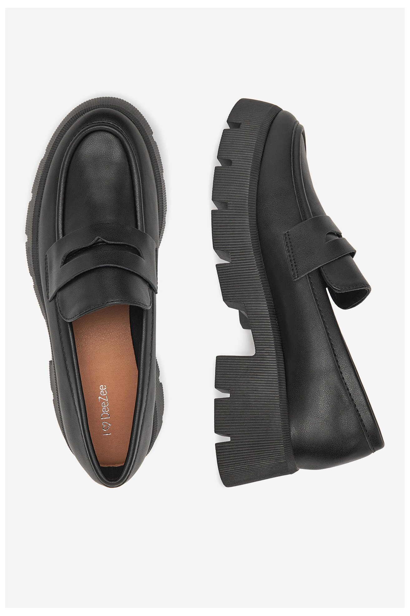 Mokasyn DeeZee S-D2 Czarny