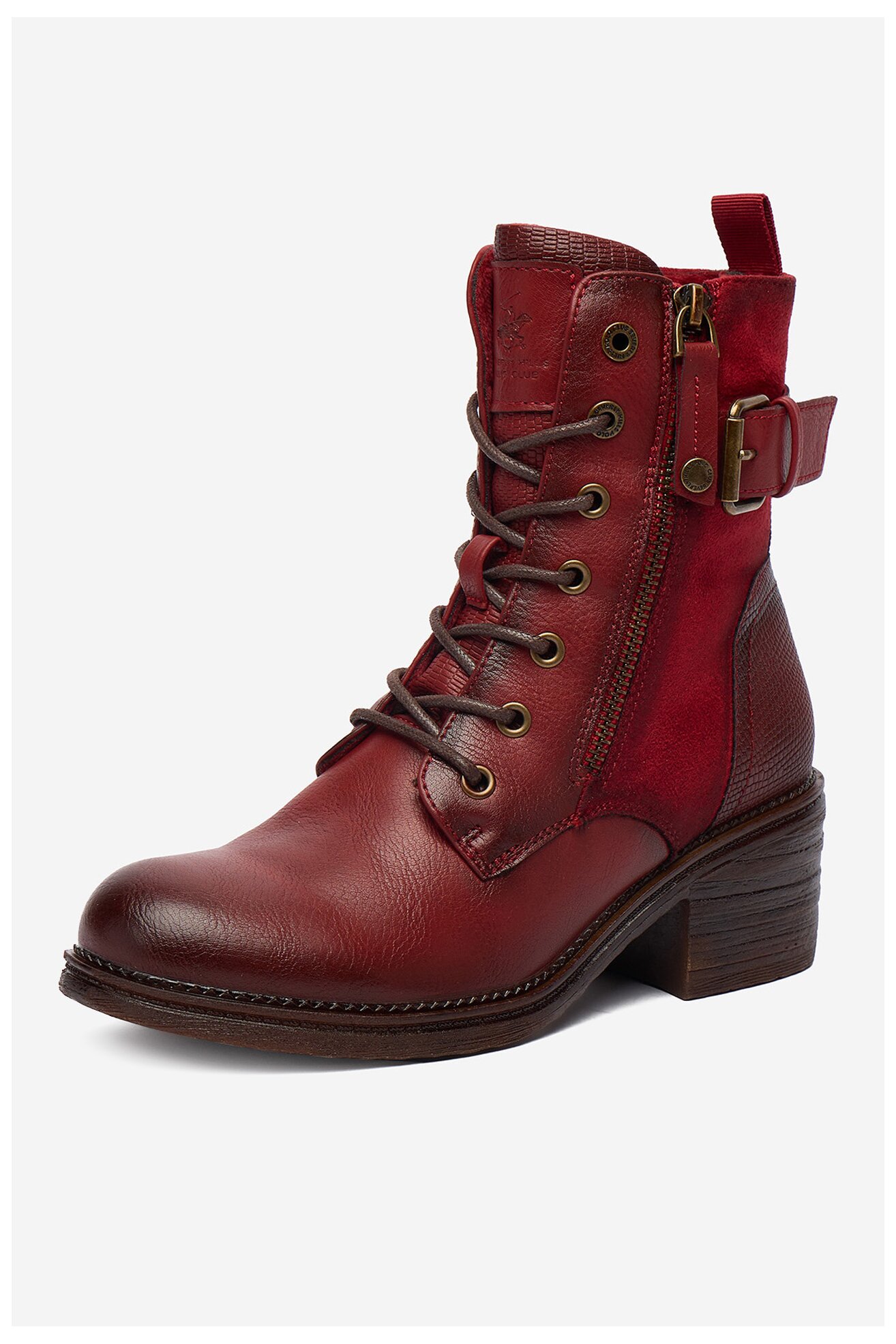 Bocanci Beverly Hills Polo Club EO-WS12630-01 ROŞU