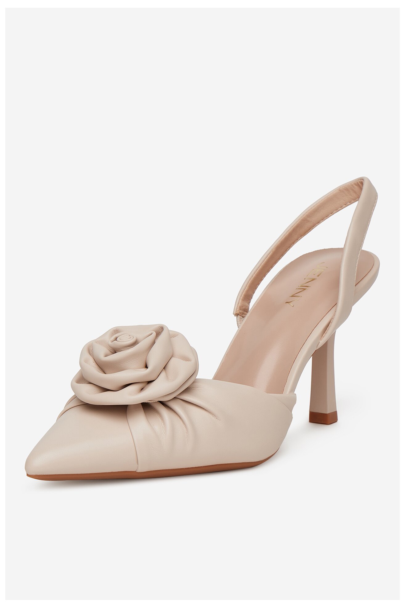 Czółenka Jenny WFA3607-1 Beżowy