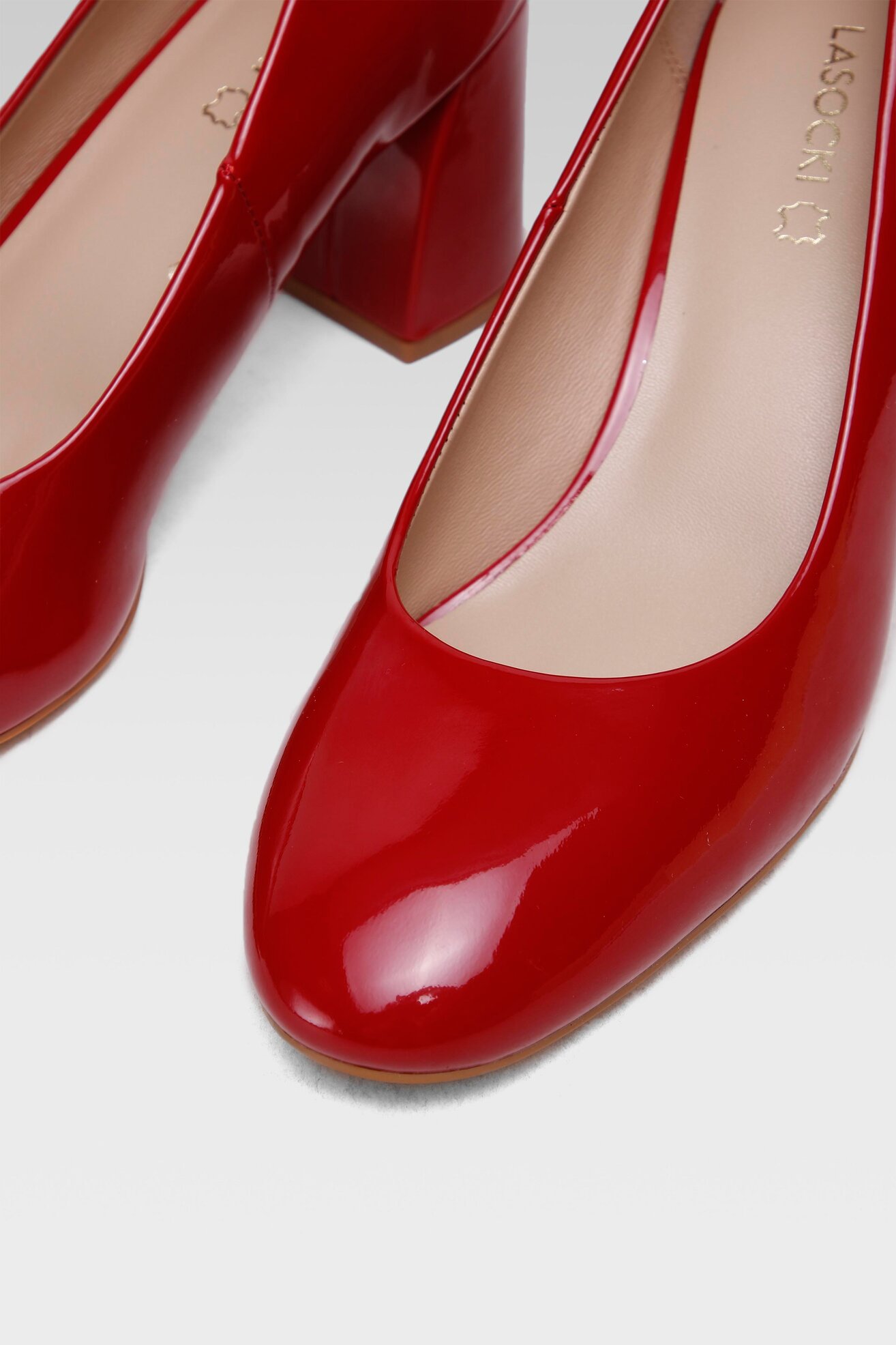 Czółenka Lasocki WYL2963-1Z Czerwony