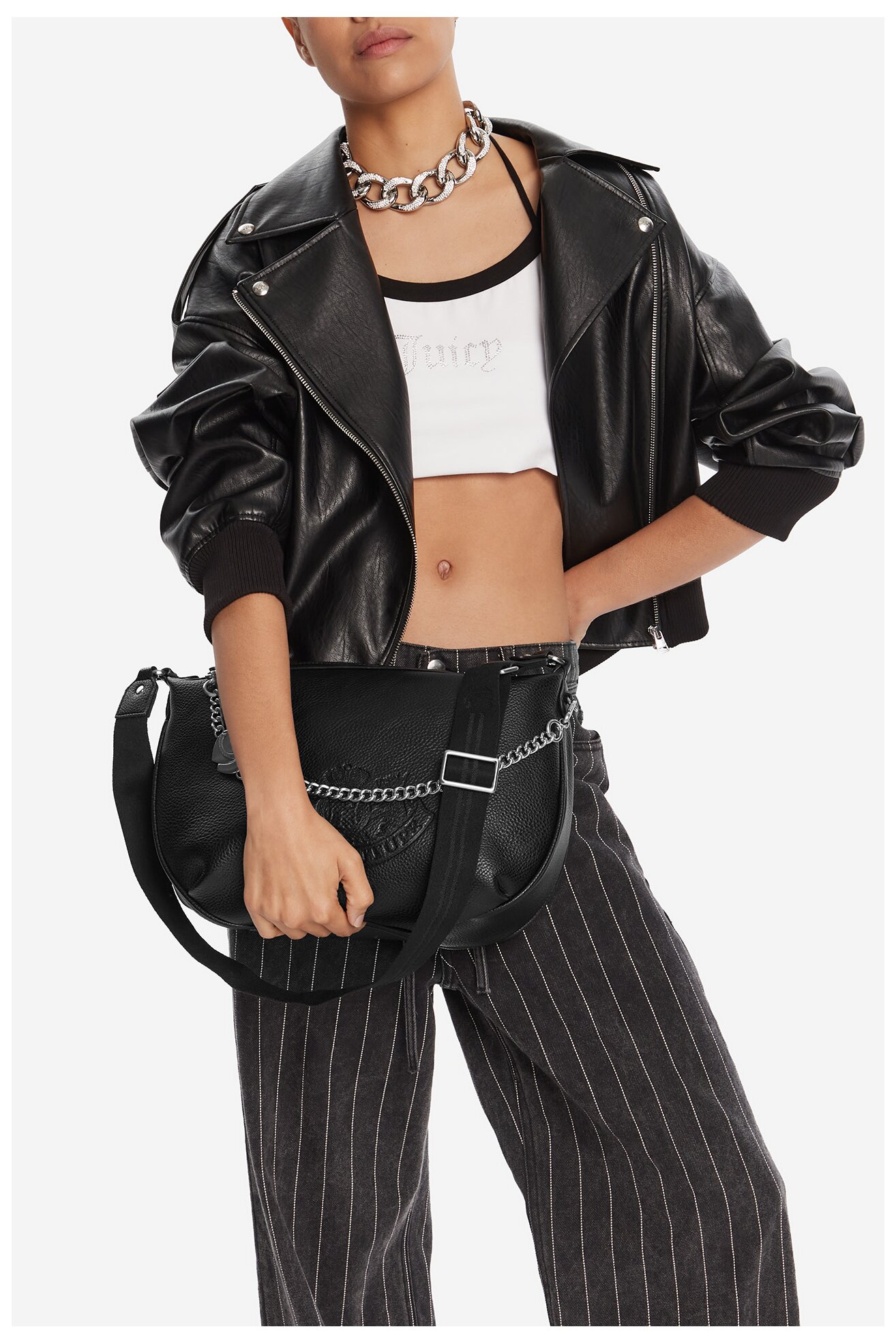 Сумка З Ремінцем Juicy Couture CEO-BIJXT8995WVP ЧОРНИЙ