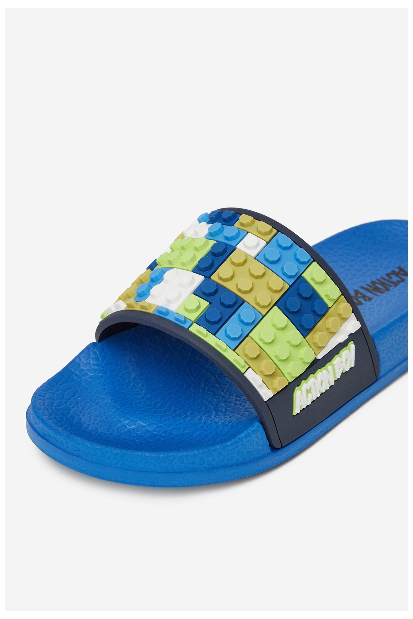 Klapki basenowe Action Boy P3047043K Niebieski