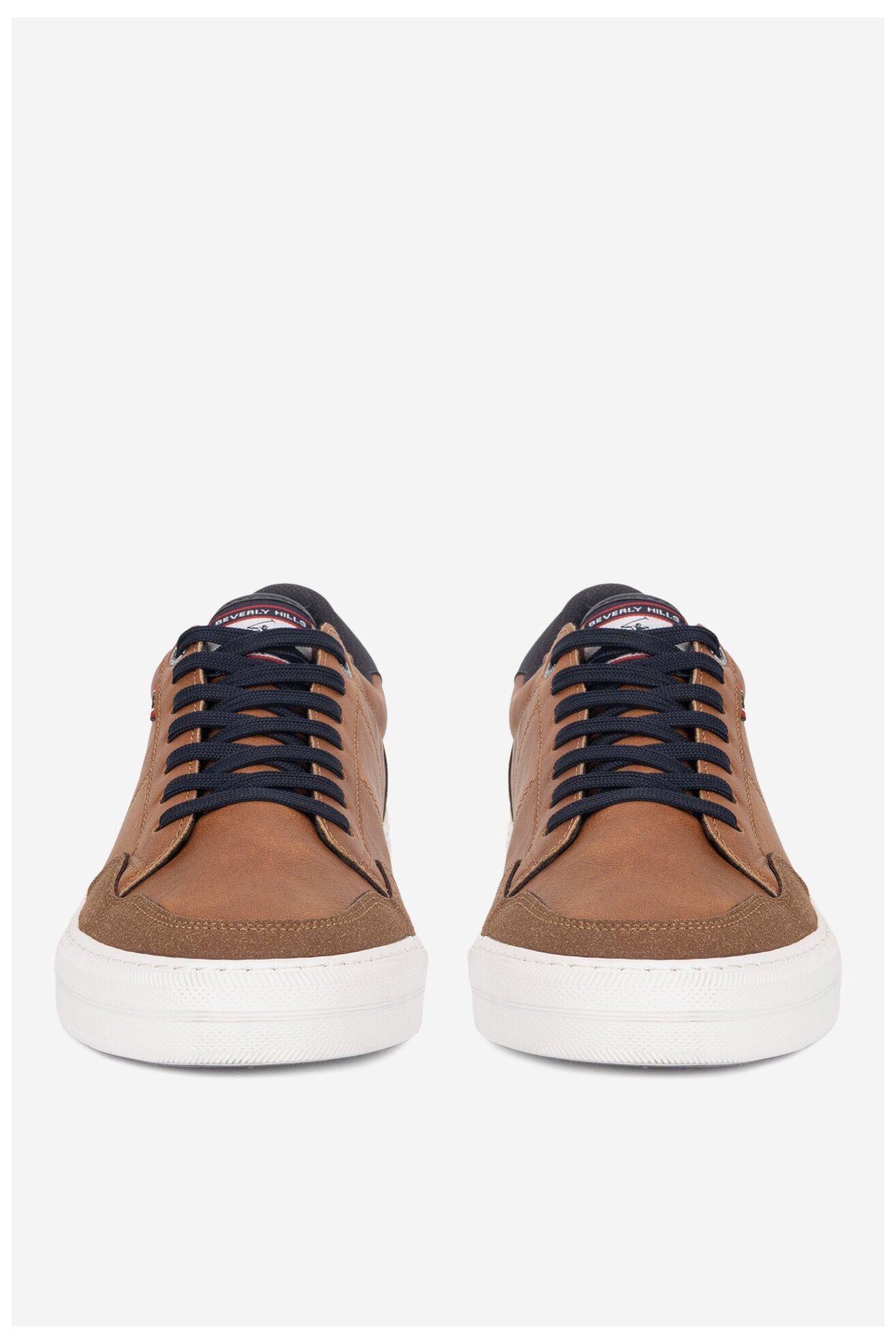 Vászoncipő Beverly Hills Polo Club V5-6248 BARNA