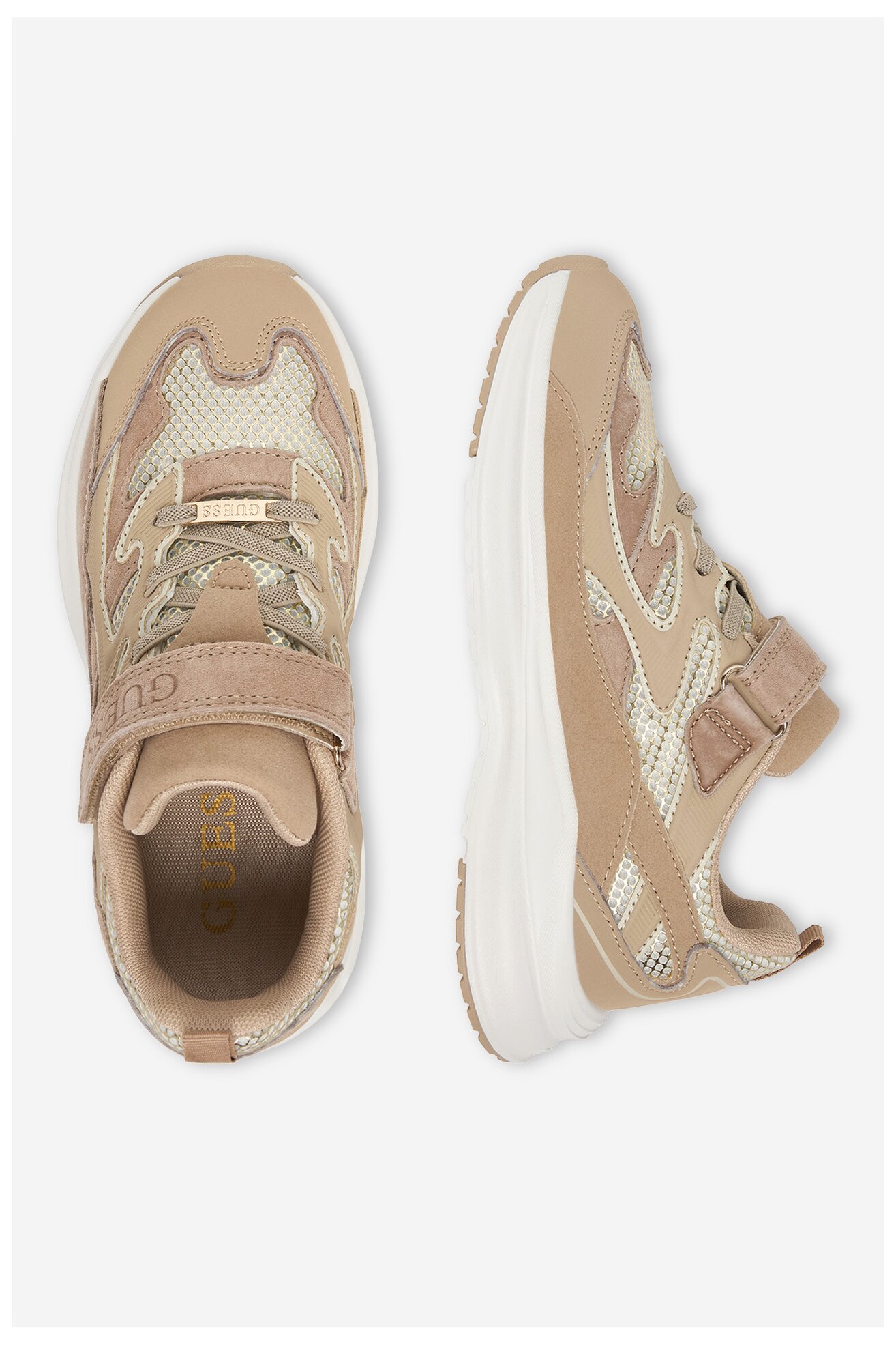 Сникърси GUESS KIDS CEO-CP40-5K-258AL БЕЖОВ