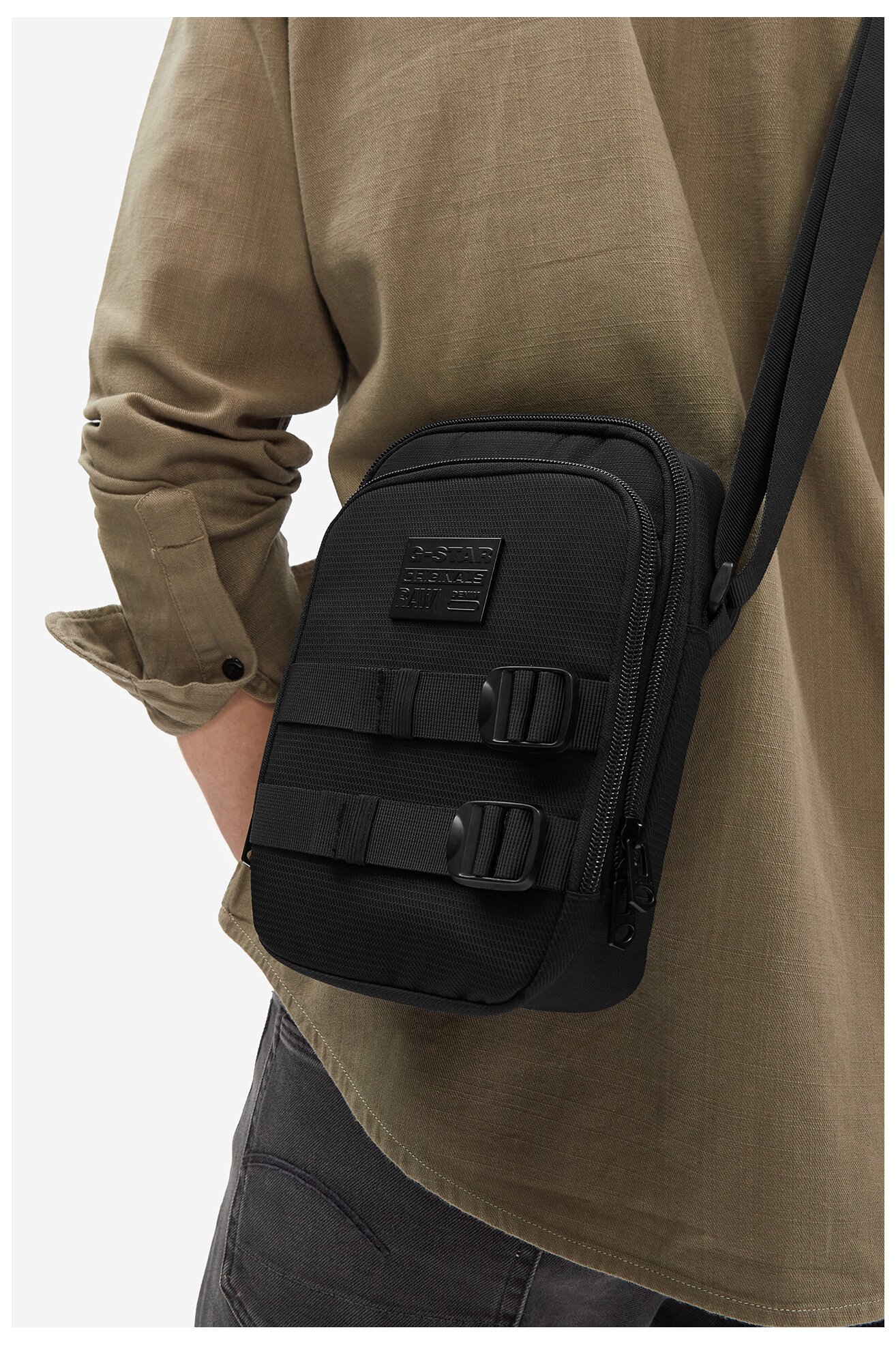 Férfi táska G-STAR RAW GSR-P-001-07 FEKETE