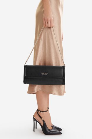 Сумка З Ремінцем NINE WEST EO-GREENE CHARM-LDA8374 ЧОРНИЙ