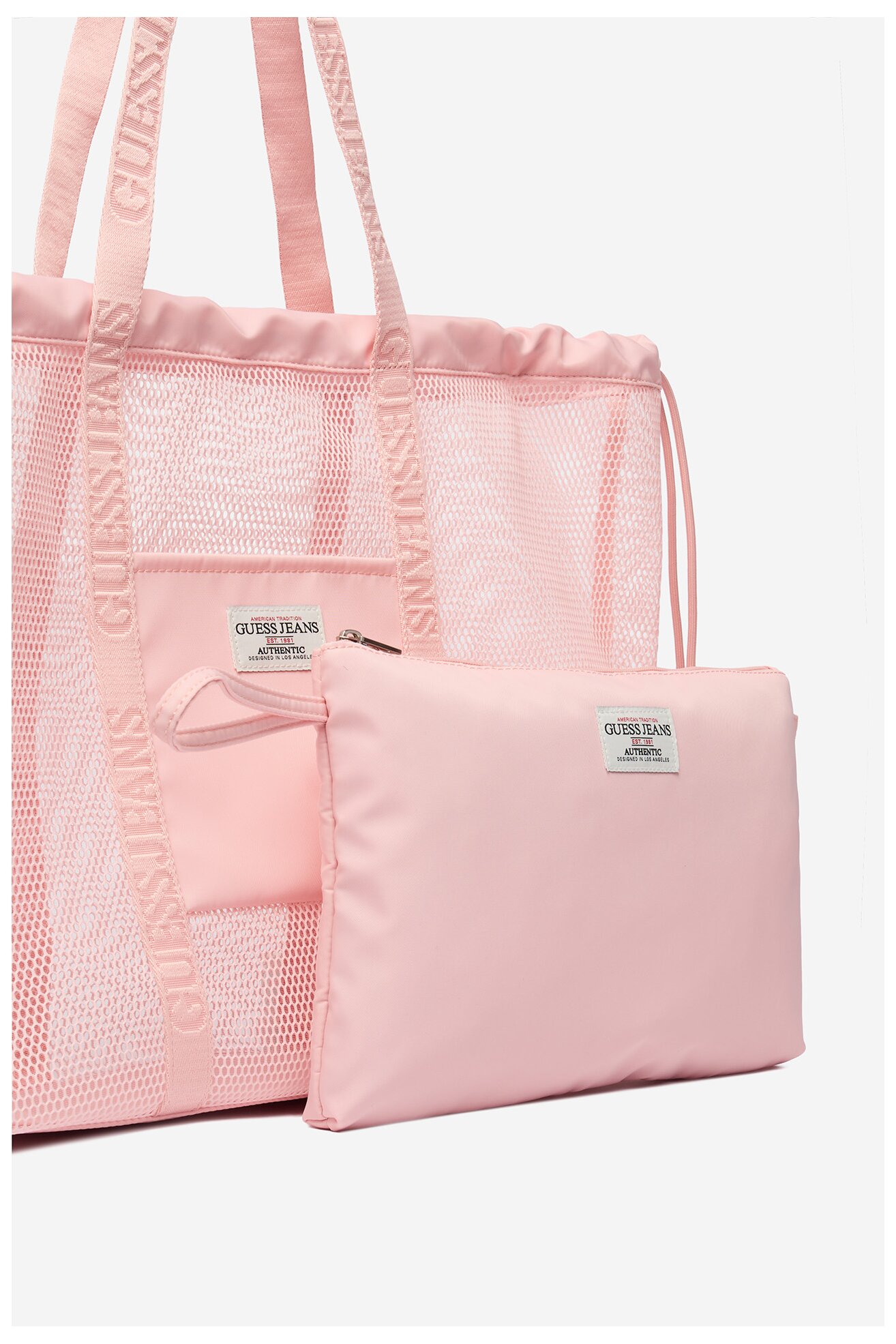 Сумка З Ремінцем GUESS JEANS WBEO-GUESS-M-003-09 РОЖЕВИЙ