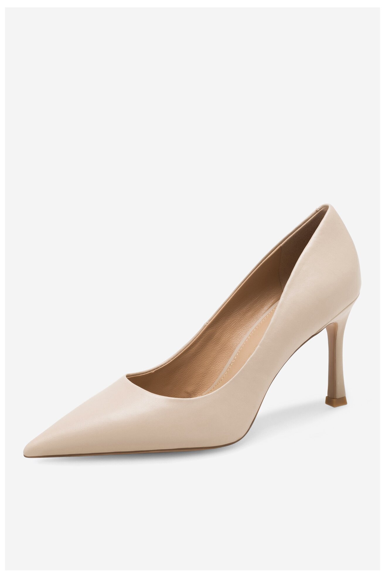 Körömcipő EVA MINGE EVORA-V1278-08-8 BÉZS