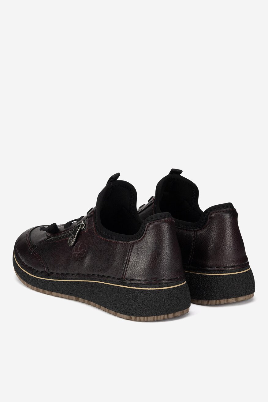 
                Polobotka Rieker BORDÓ TMAVÁ - 2230062958973