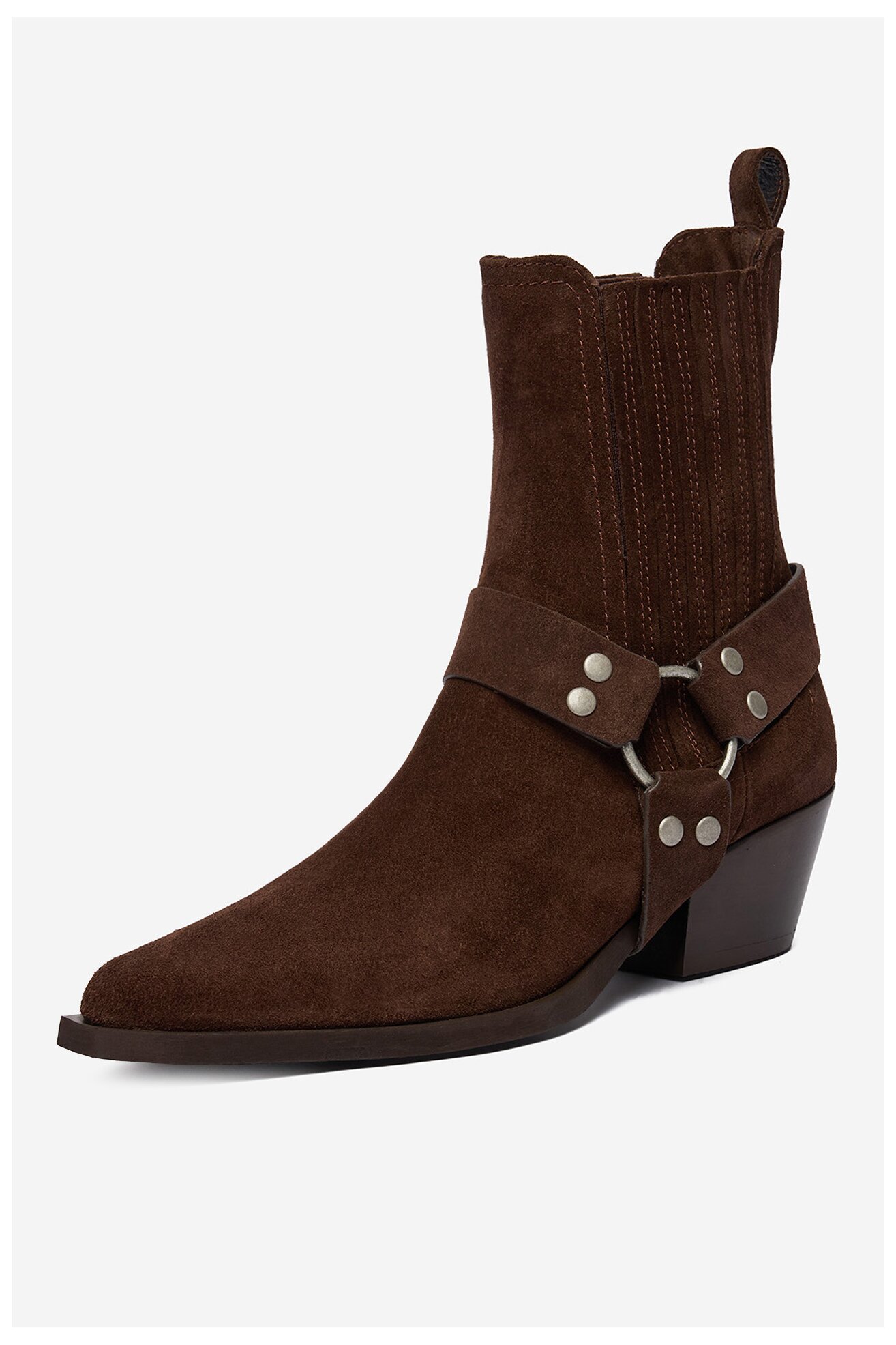 Bokacsizma Badura EO-CHLOE-25FW002 SÖTÉTBARNA