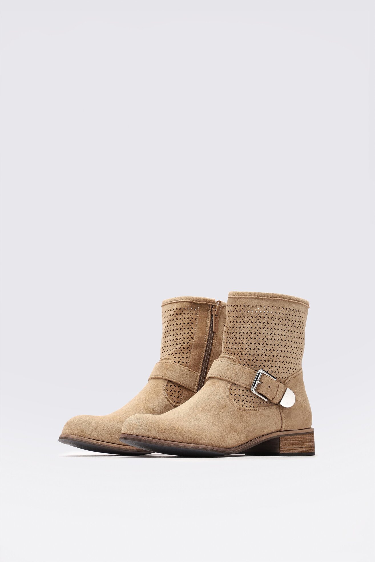 Botki Clara Barson WS1216-53 Beżowy